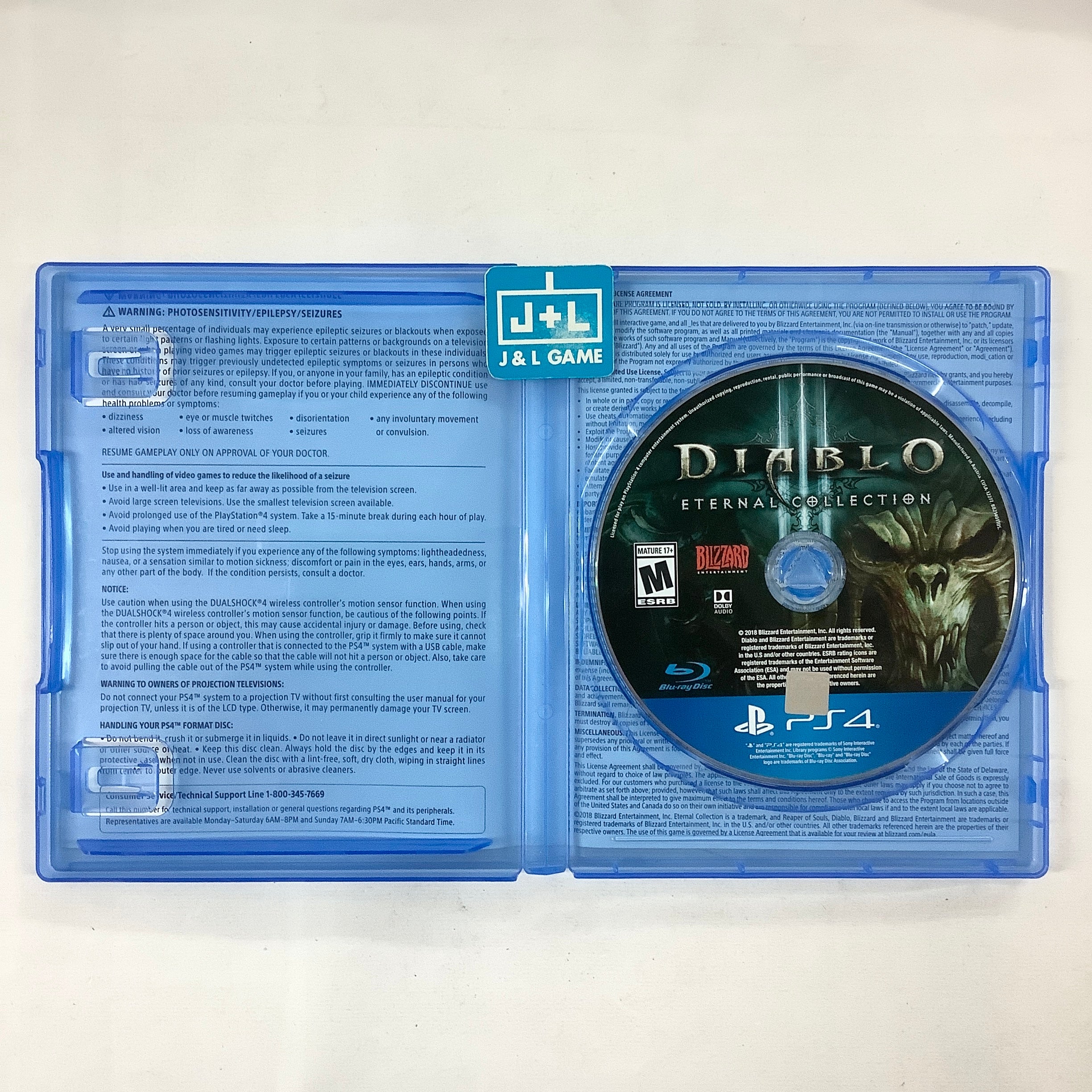 Diablo III: Eternal Collection - (PS4) PlayStation 4 [Pre-Owned] Video Games Blizzard