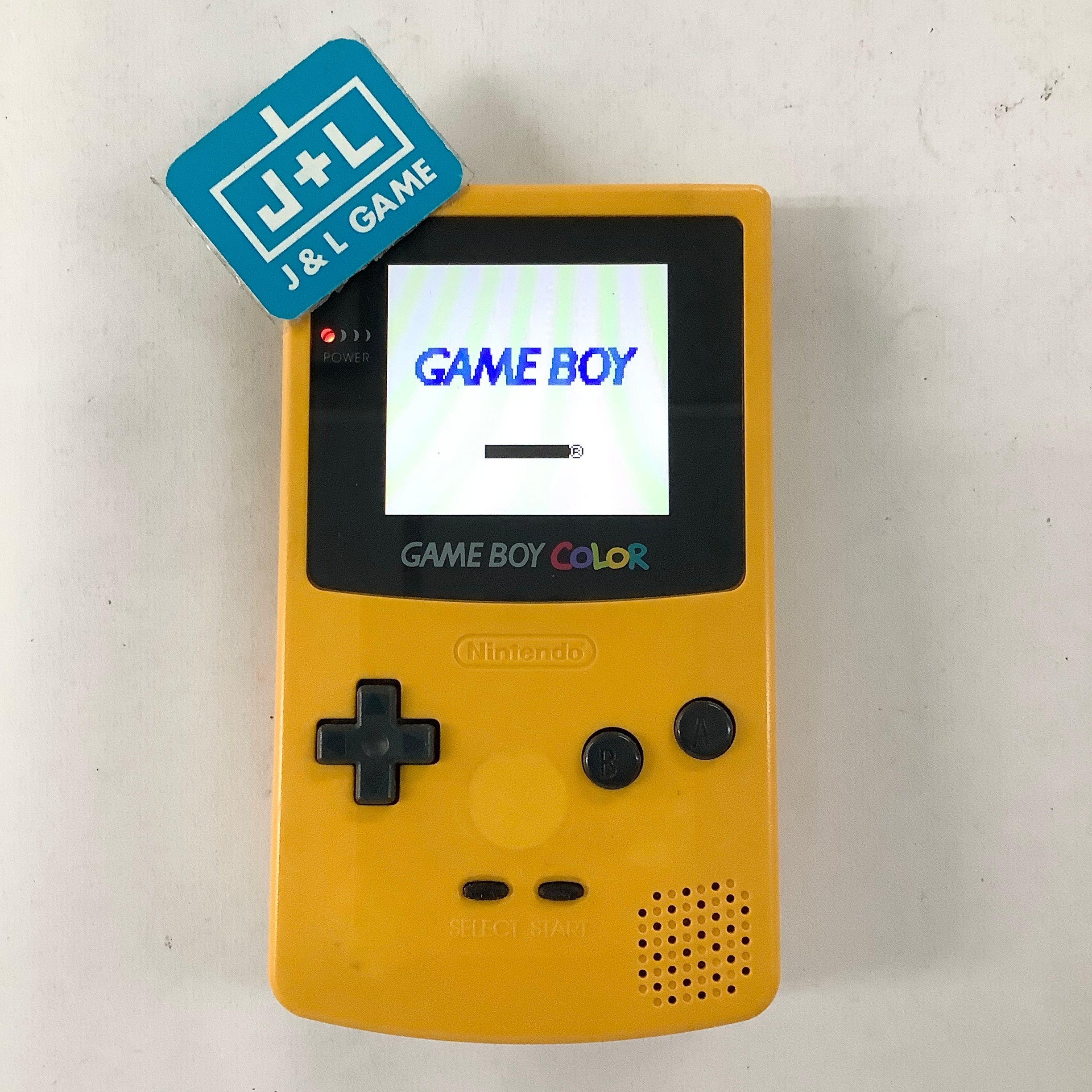 Nintendo Game Boy Color Console (Yellow With Backlight) - (GBC) Game Boy Color [Pre-Owned] Consoles Nintendo   