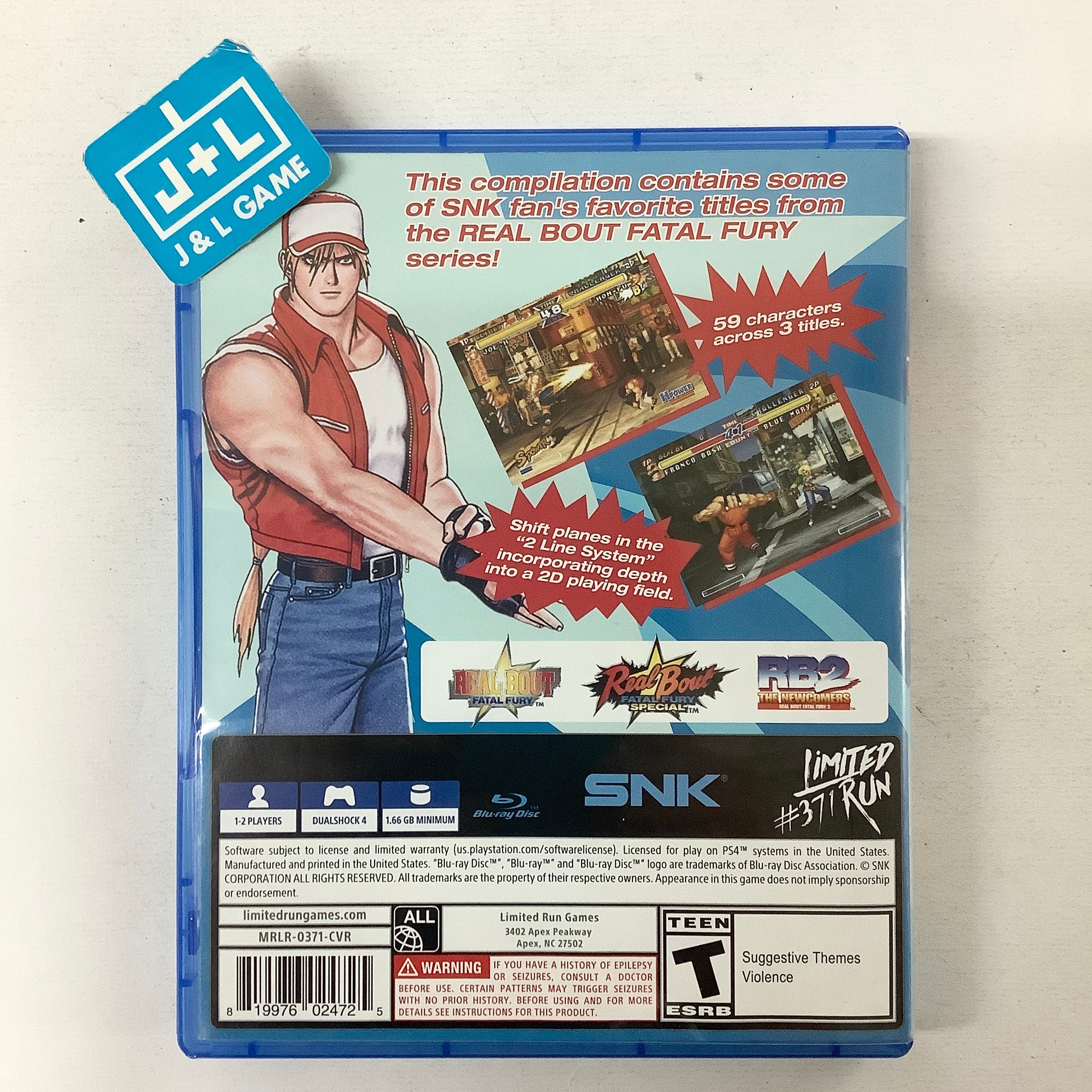 Fatal Fury: Battle Archives Volume 2 (Limited Run #371) - (PS4) PlayStation 4 [Pre-Owned] Video Games Limited Run Games   