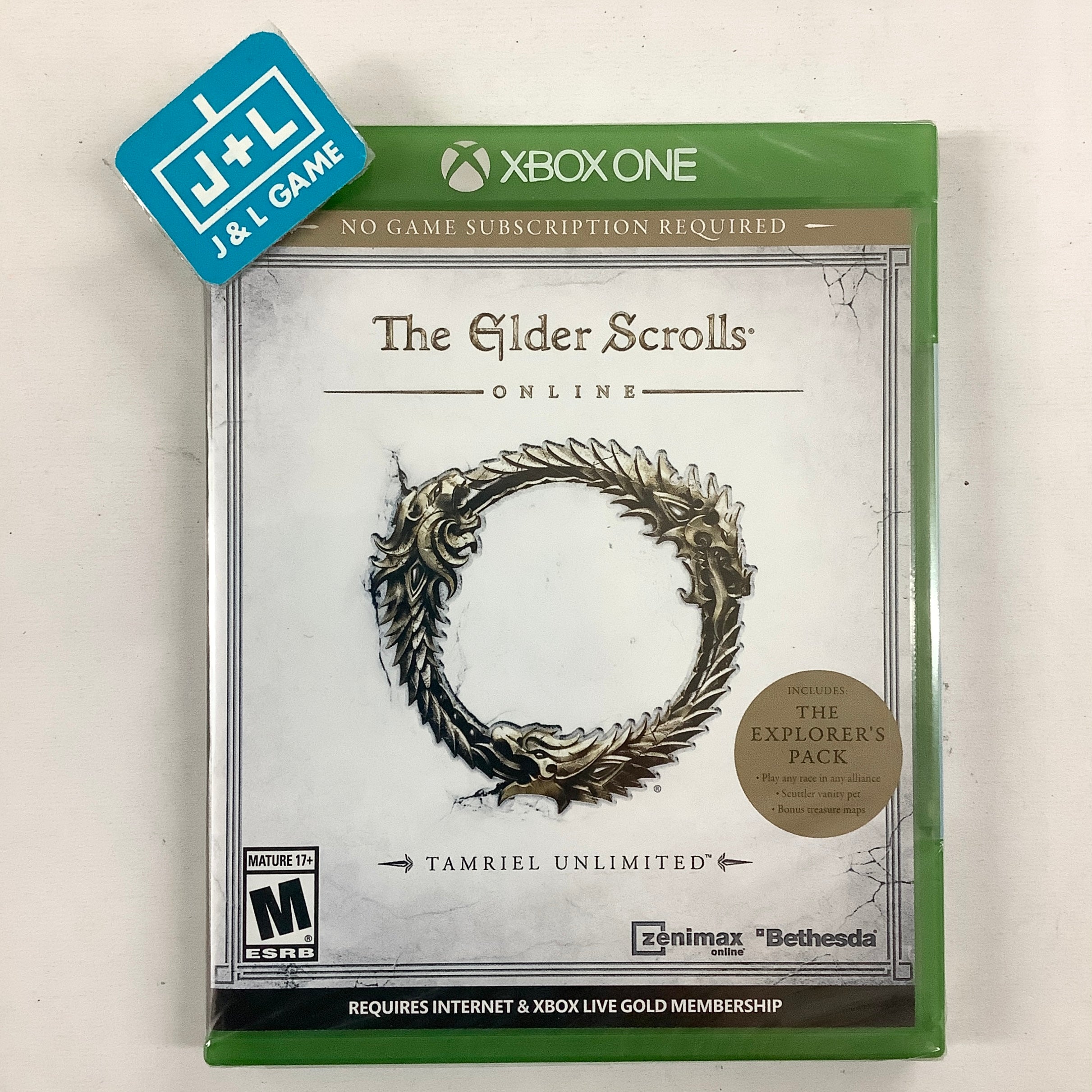 The Elder Scrolls Online: Tamriel Unlimited - (XB1) Xbox One Video Games Bethesda Softworks   