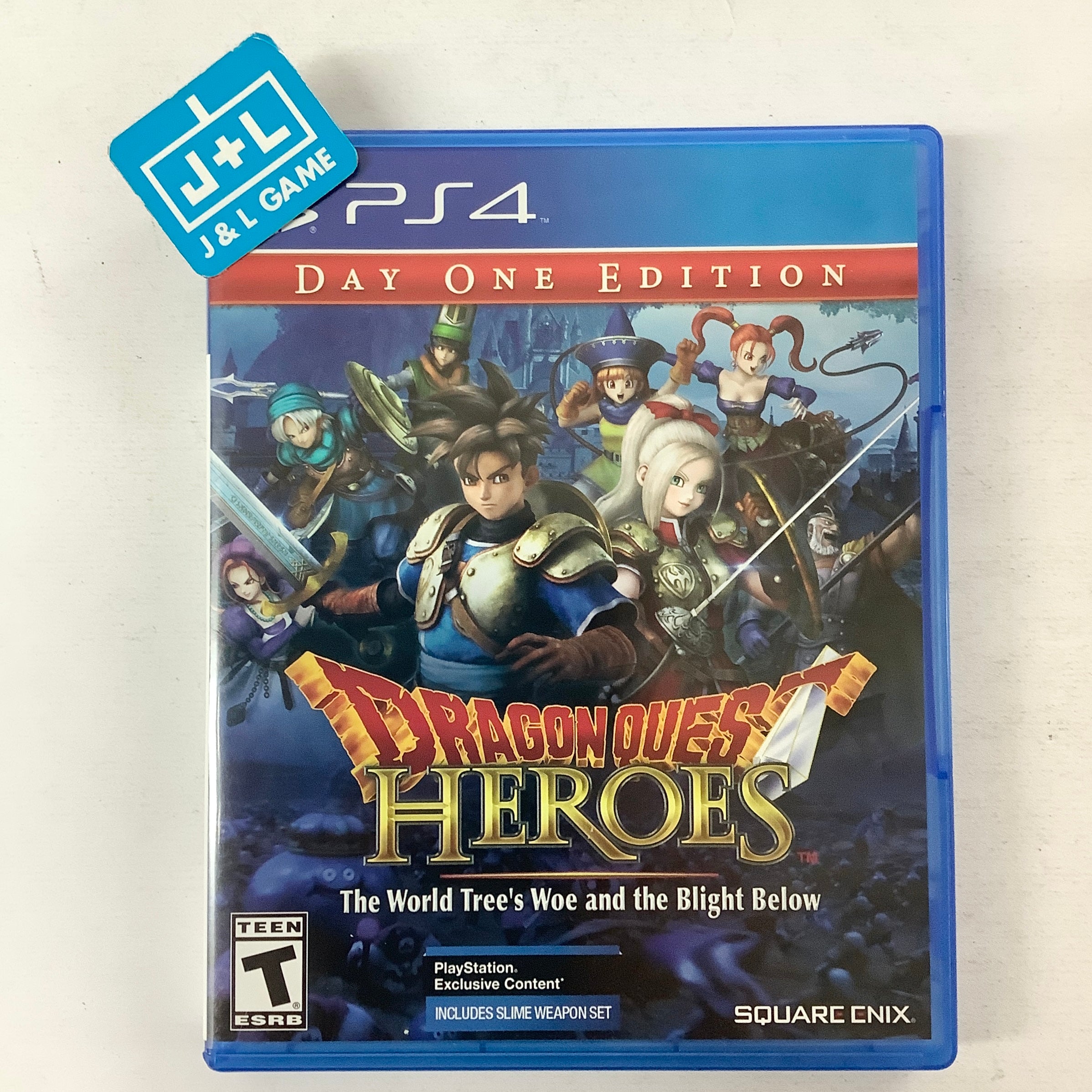 Dragon Quest Heroes: The World Tree's Woe and the Blight Below (Day One Edition) - (PS4) PlayStation 4 [Pre-Owned] Video Games Square Enix   