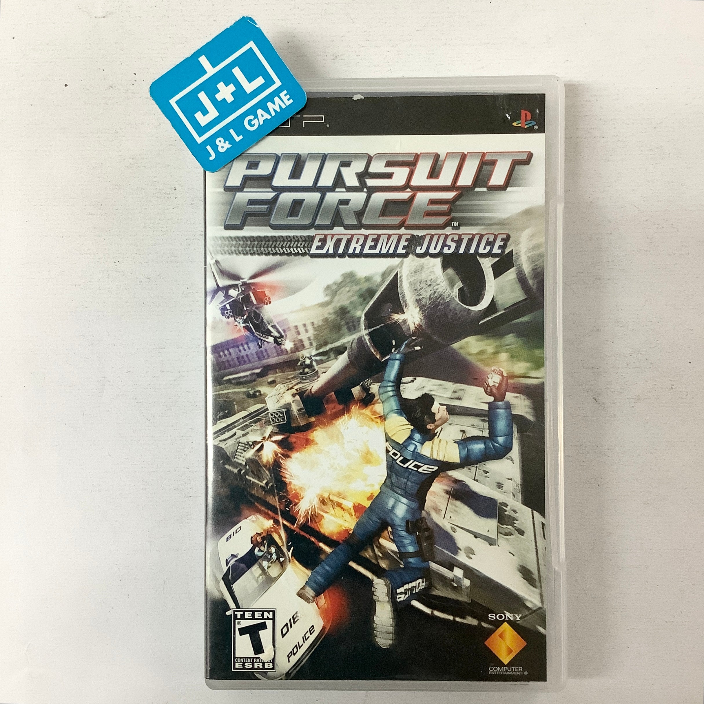 Pursuit Force: Extreme Justice - Sony PSP [Pre-Owned] Video Games SCEA   