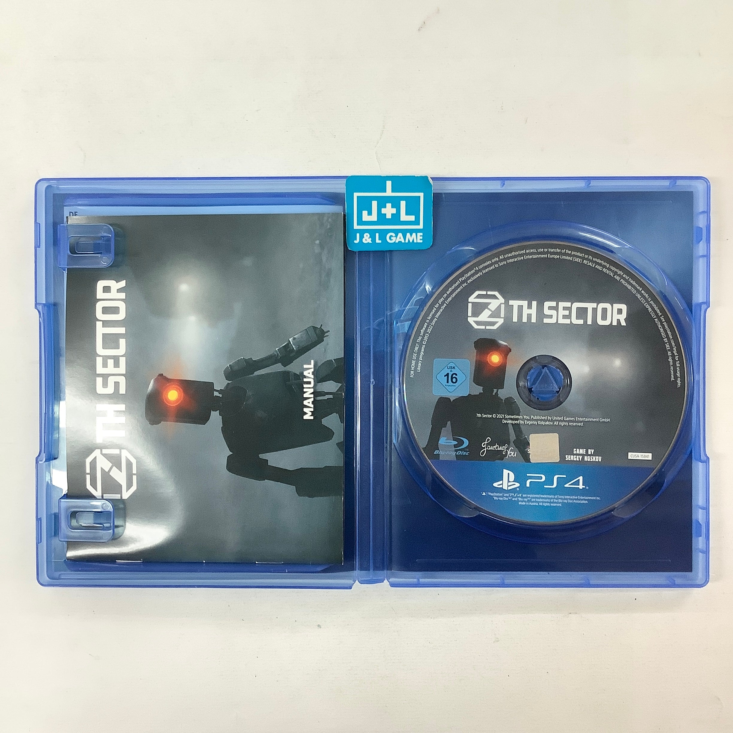 7th Sector (Strictly Limited Release #63) - (PS4) PlayStation 4 [Pre-Owned] (European Import) Video Games Strictly Limited   