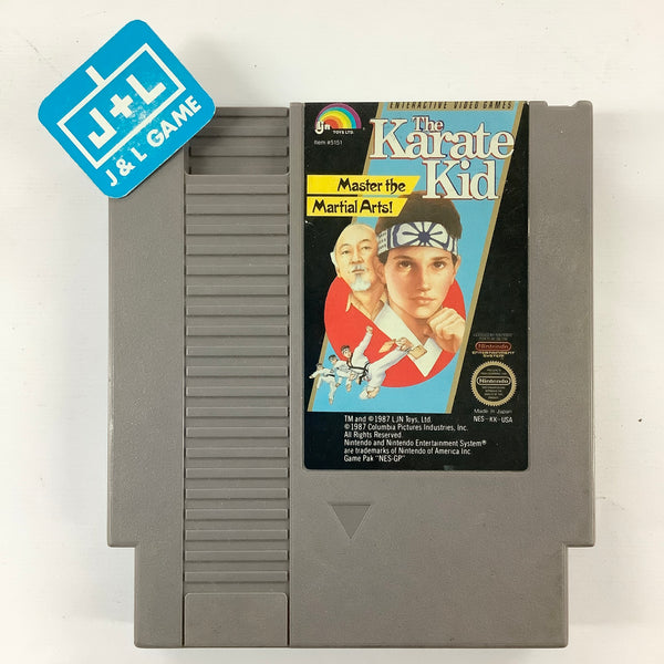 Karate Kid ORIGINAL NINTENDO good NES Tested