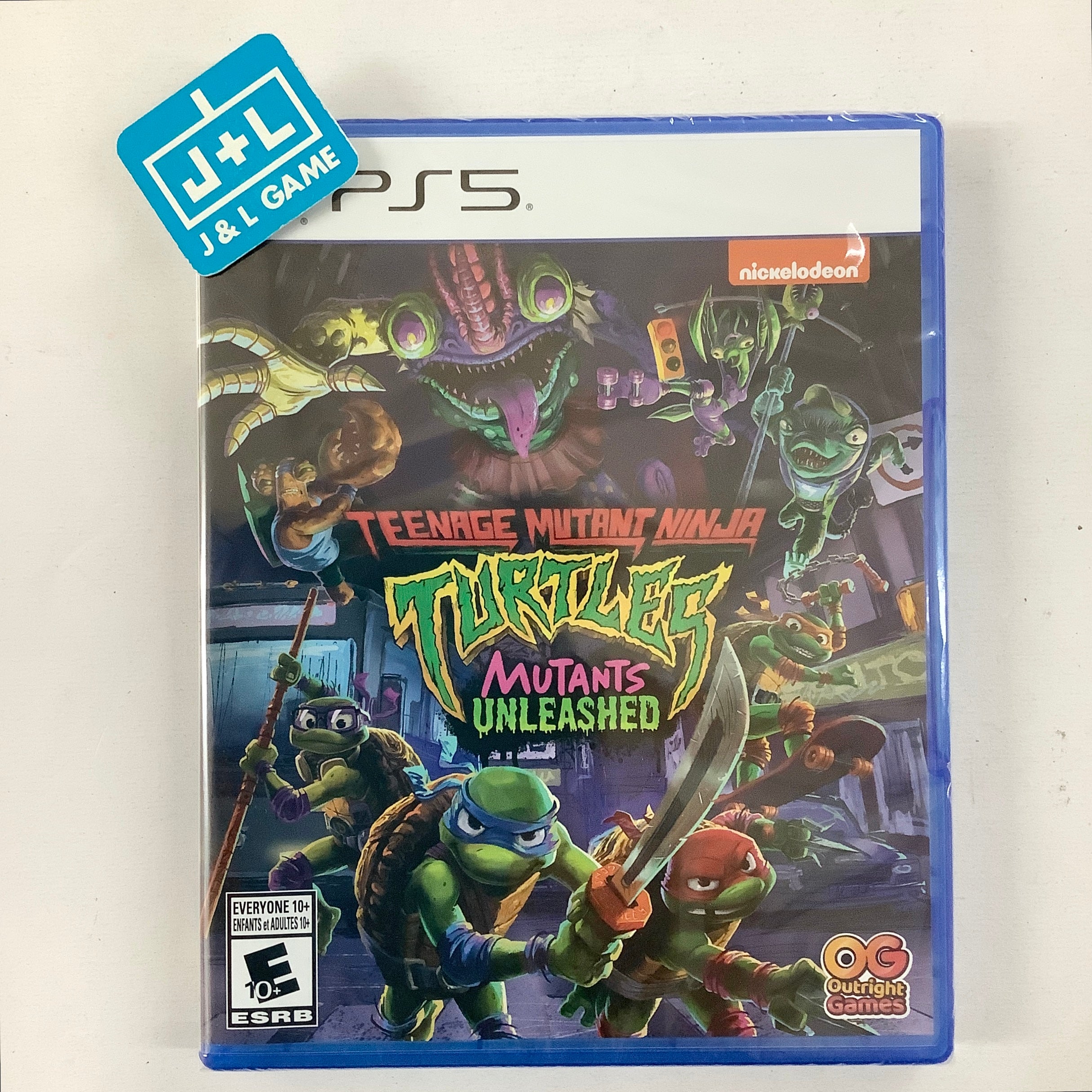 Teenage Mutant Ninja Turtles: Mutants Unleashed - (PS5) PlayStation 5 Video Games Outright Games   