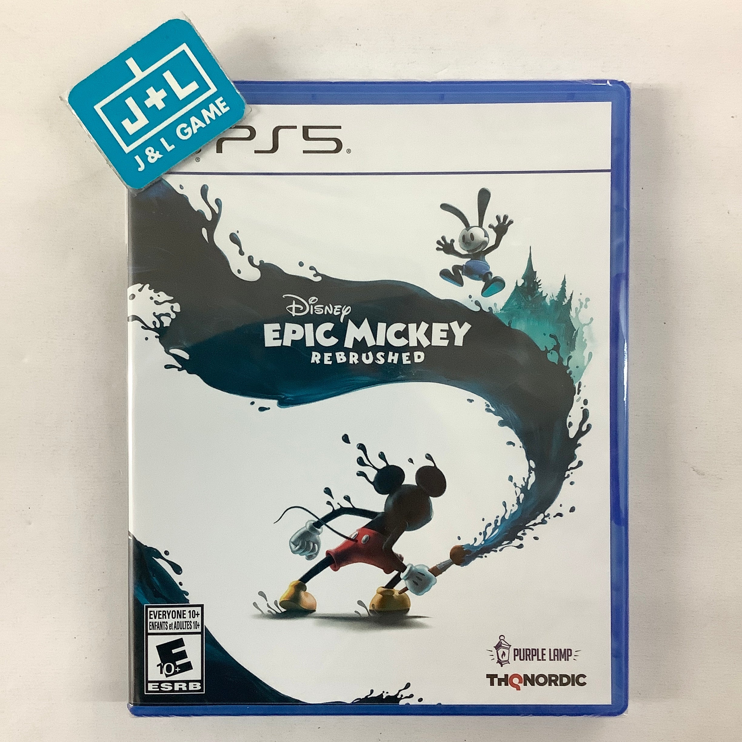 Disney Epic Mickey: Rebrushed - (PS5) PlayStation 5 Video Games THQ Nordic   