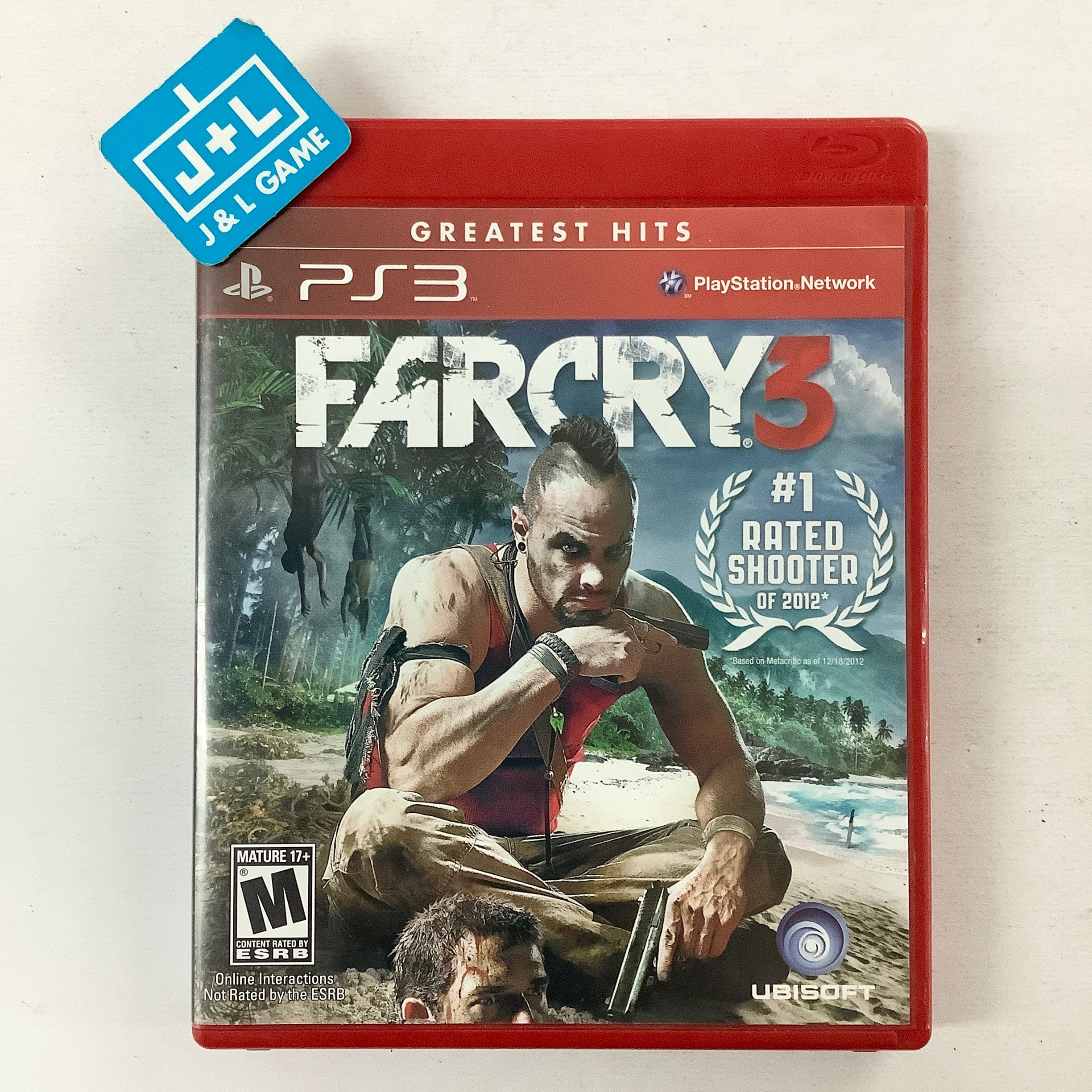 Far Cry 3 (Greatest Hits) - (PS3) PlayStation 3 [Pre-Owned] Video Games Ubisoft   