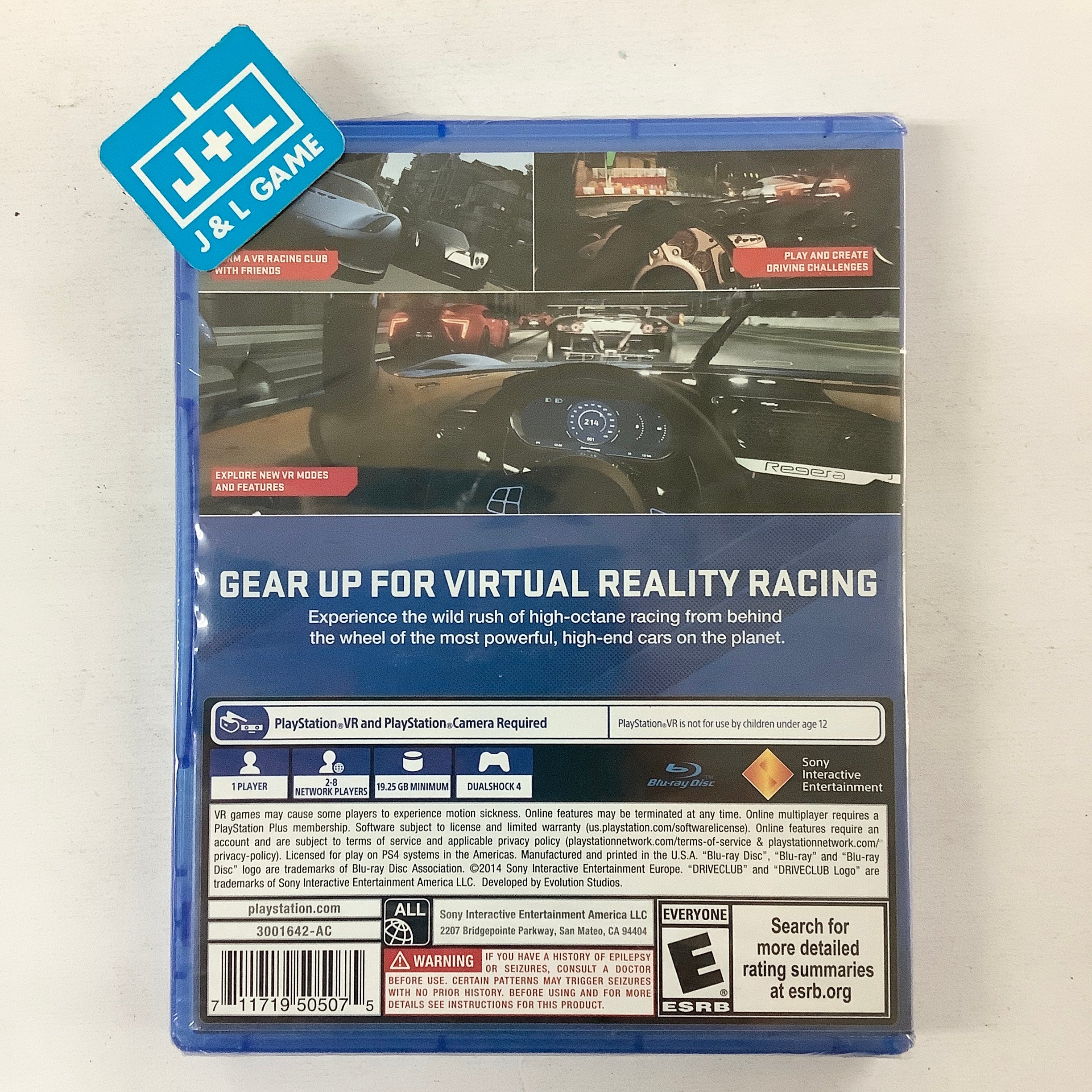 Driveclub VR (PlayStation VR) - (PS4) PlayStation 4 Video Games Sony Interactive Entertainment   