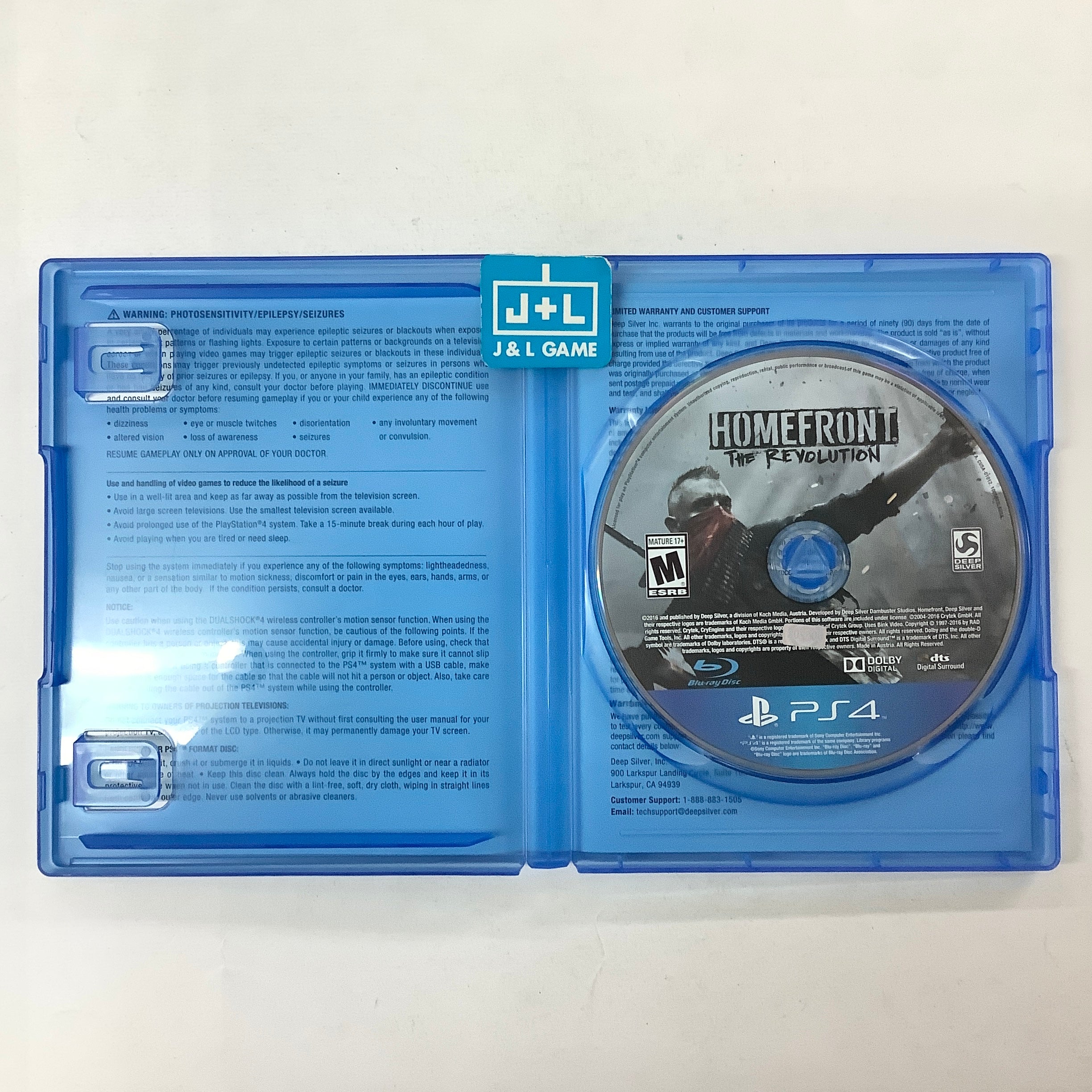 Homefront: The Revolution - (PS4) PlayStation 4 [Pre-Owned] Video Games Deep Silver   