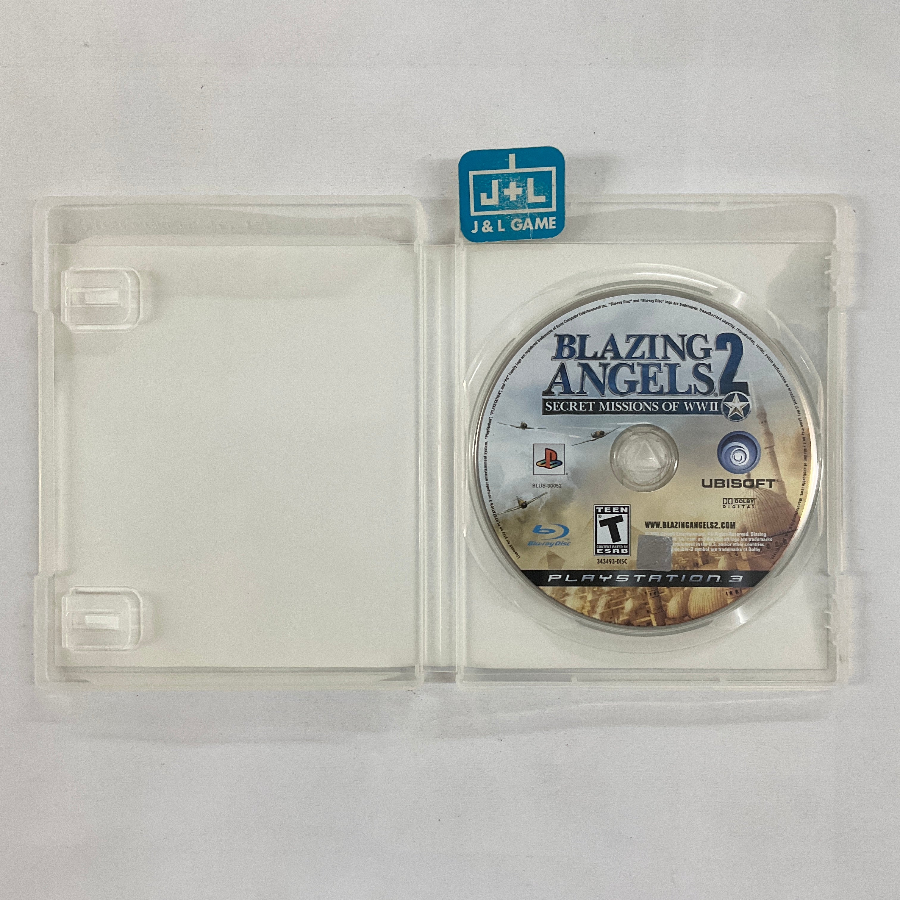 Blazing Angels 2: Secret Missions of WWII - (PS3) PlayStation 3 [Pre-Owned] Video Games Ubisoft   