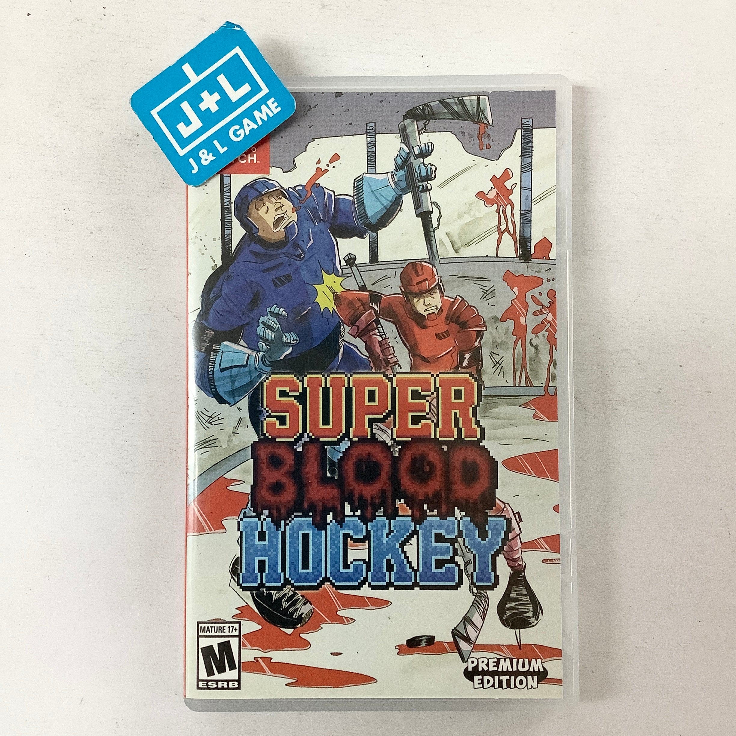 Super Blood Hockey (Premium Edition Games #1) - (NSW) Nintendo Switch [Pre-Owned] Video Games Premium Edition Games   