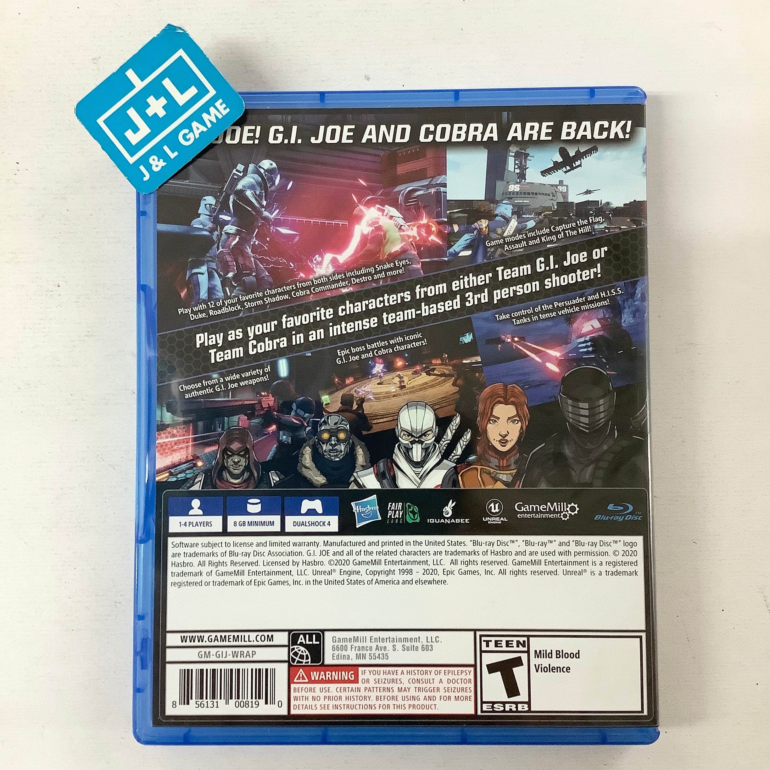 G.I. Joe: Operation Blackout - (PS4) PlayStation 4 [Pre-Owned] Video Games GameMill Entertainment   