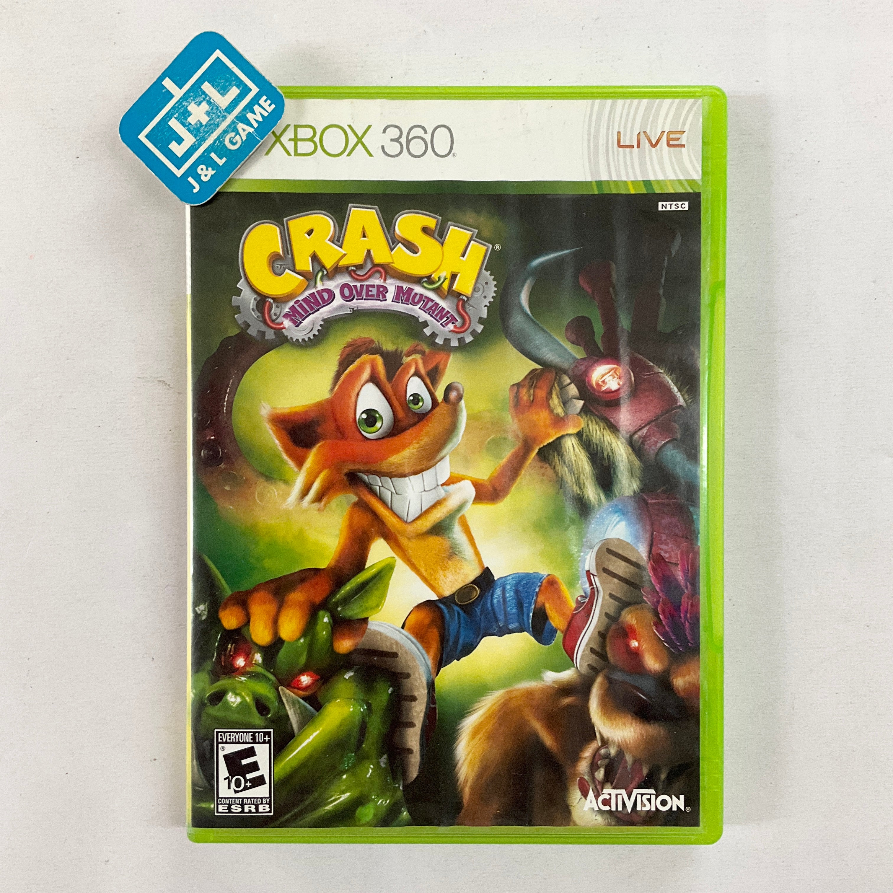 Crash: Mind Over Mutant - Xbox 360 [Pre-Owned] Video Games Activision   