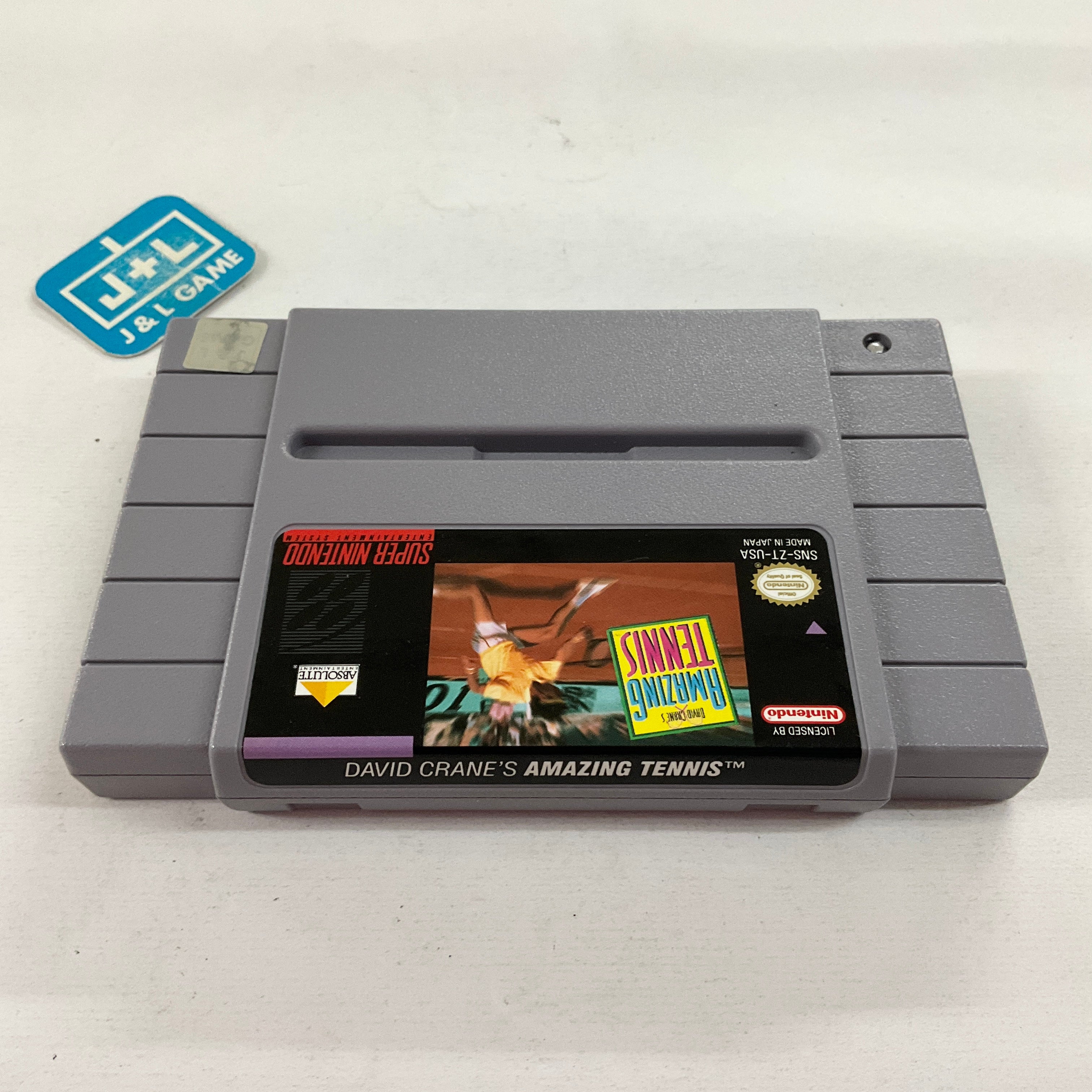 David Crane's Amazing Tennis - (SNES) Super Nintendo [Pre-Owned] Video Games Absolute Entertainment   