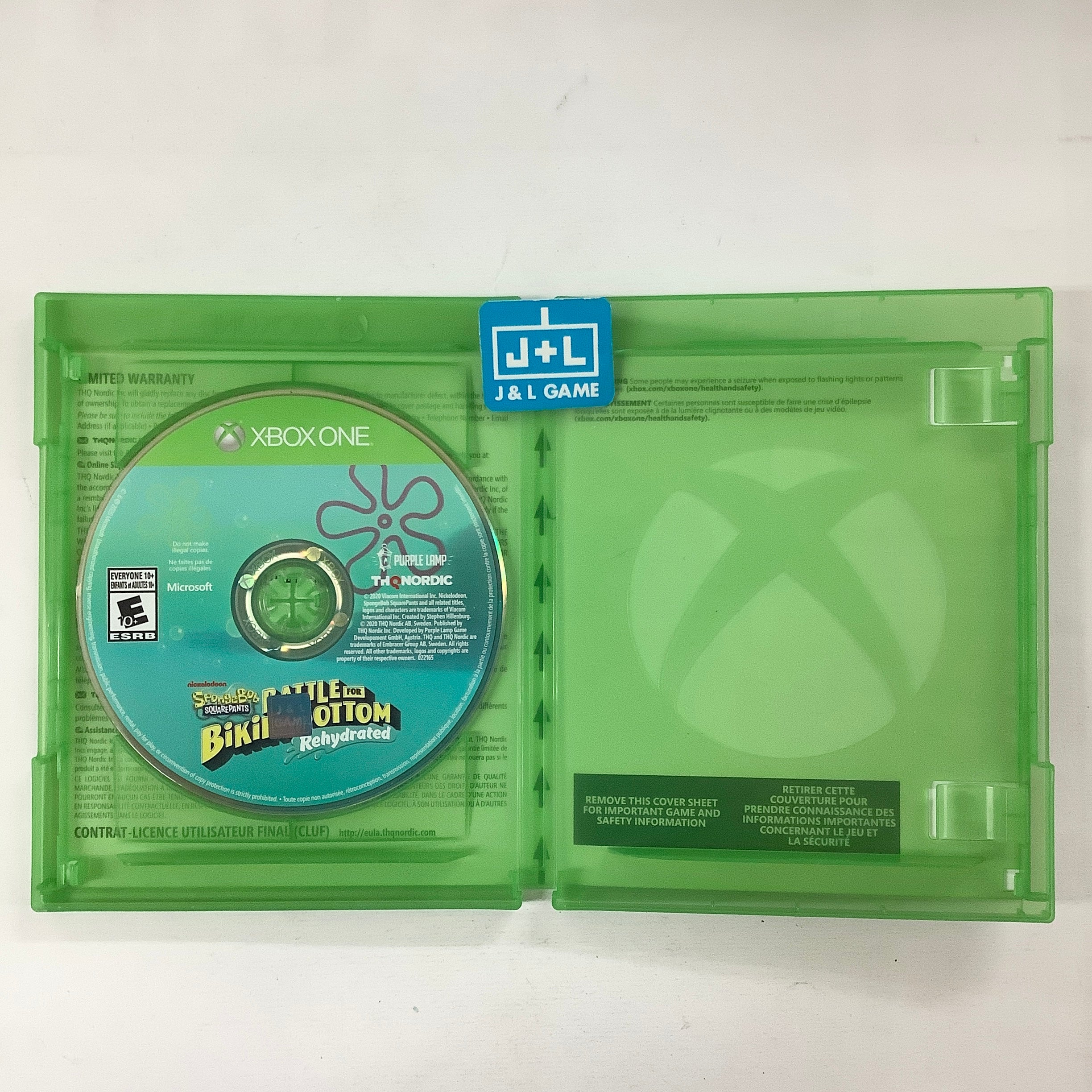 Spongebob Squarepants: Battle for Bikini Bottom - Rehydrated - (XB1) Xbox One [Pre-Owned] Video Games THQ Nordic   