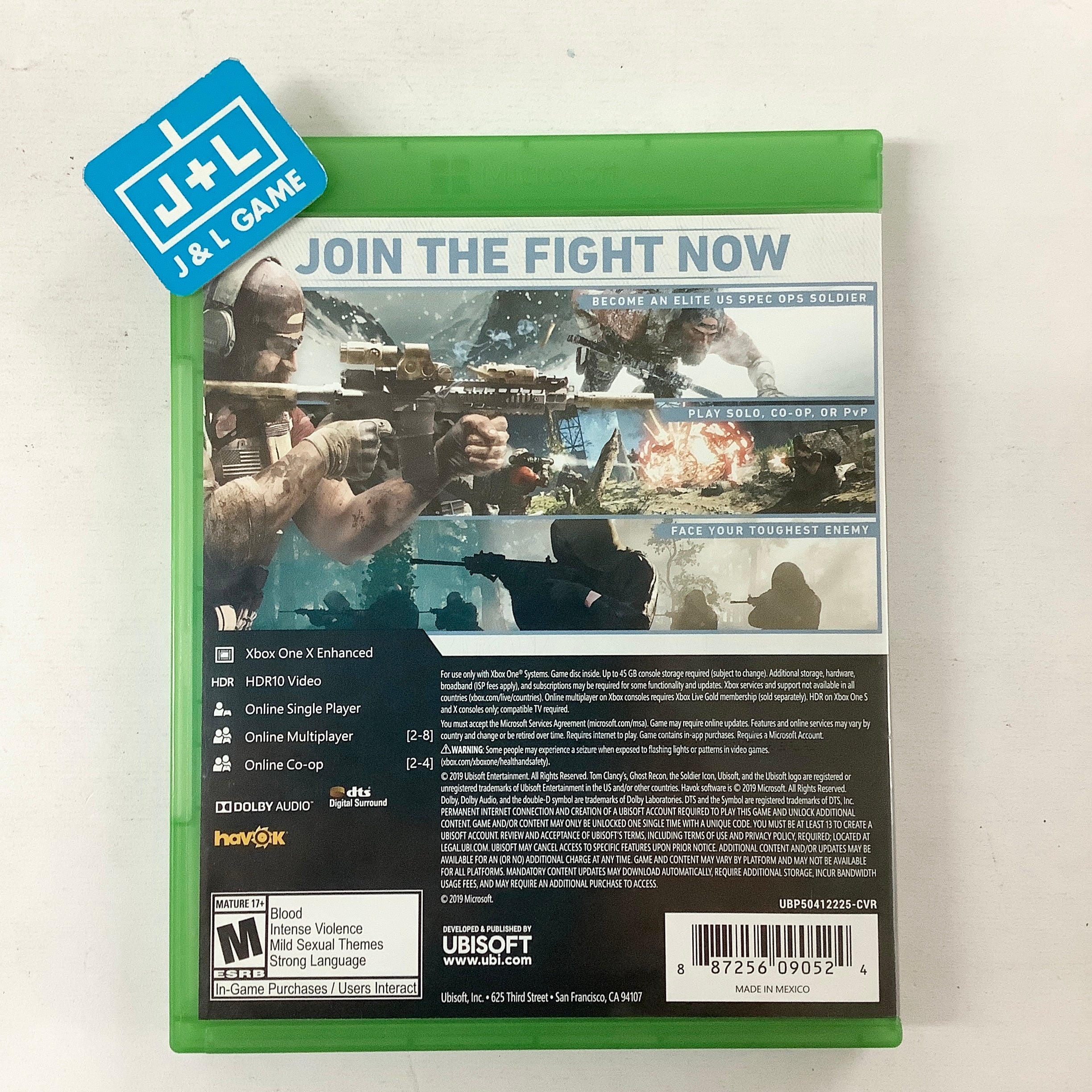 Tom Clancy's Ghost Recon: Breakpoint - (XB1) Xbox One [Pre-Owned] Video Games Ubisoft   