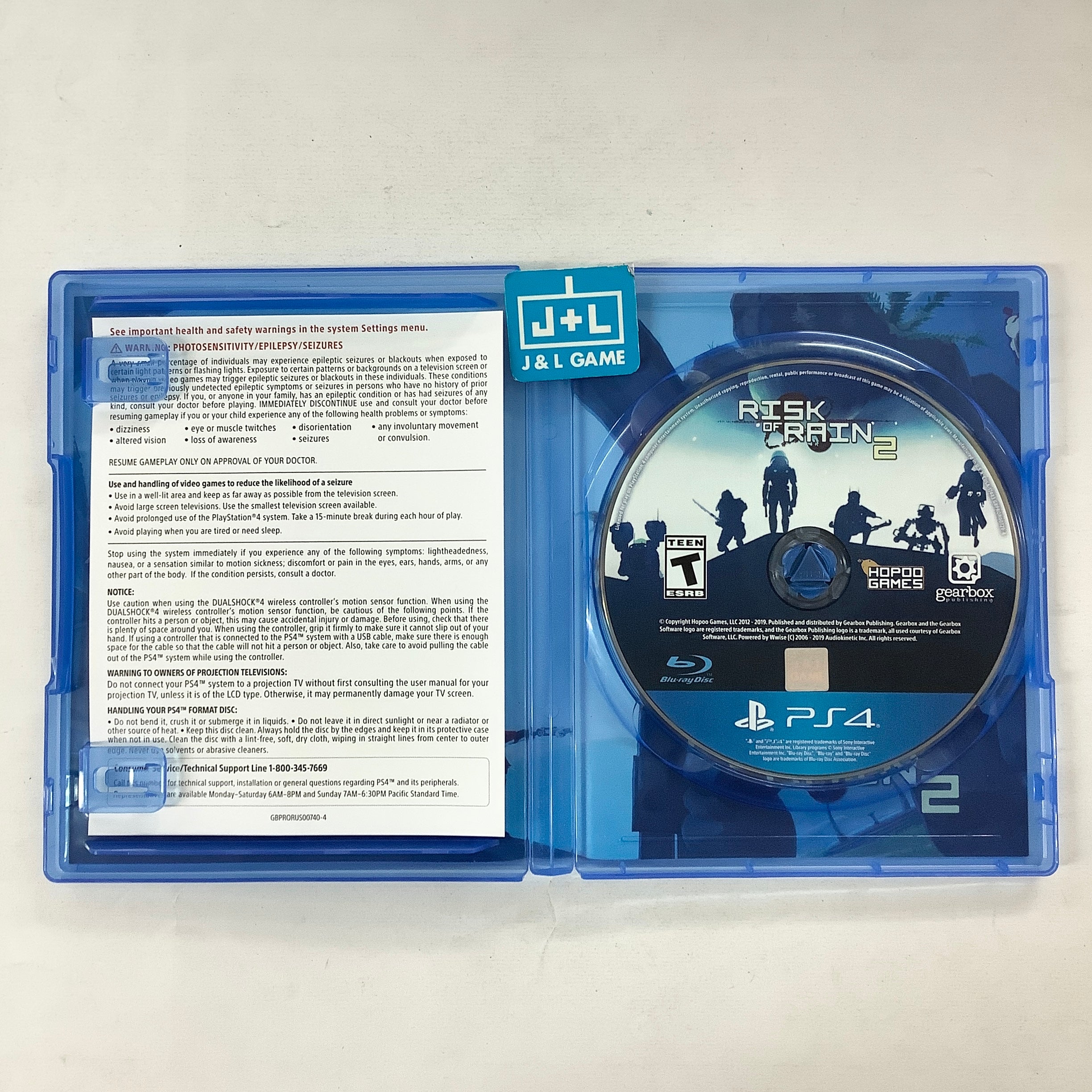 Risk of Rain 2 - (PS4) PlayStation 4 [Pre-Owned] Video Games Gearbox Publishing