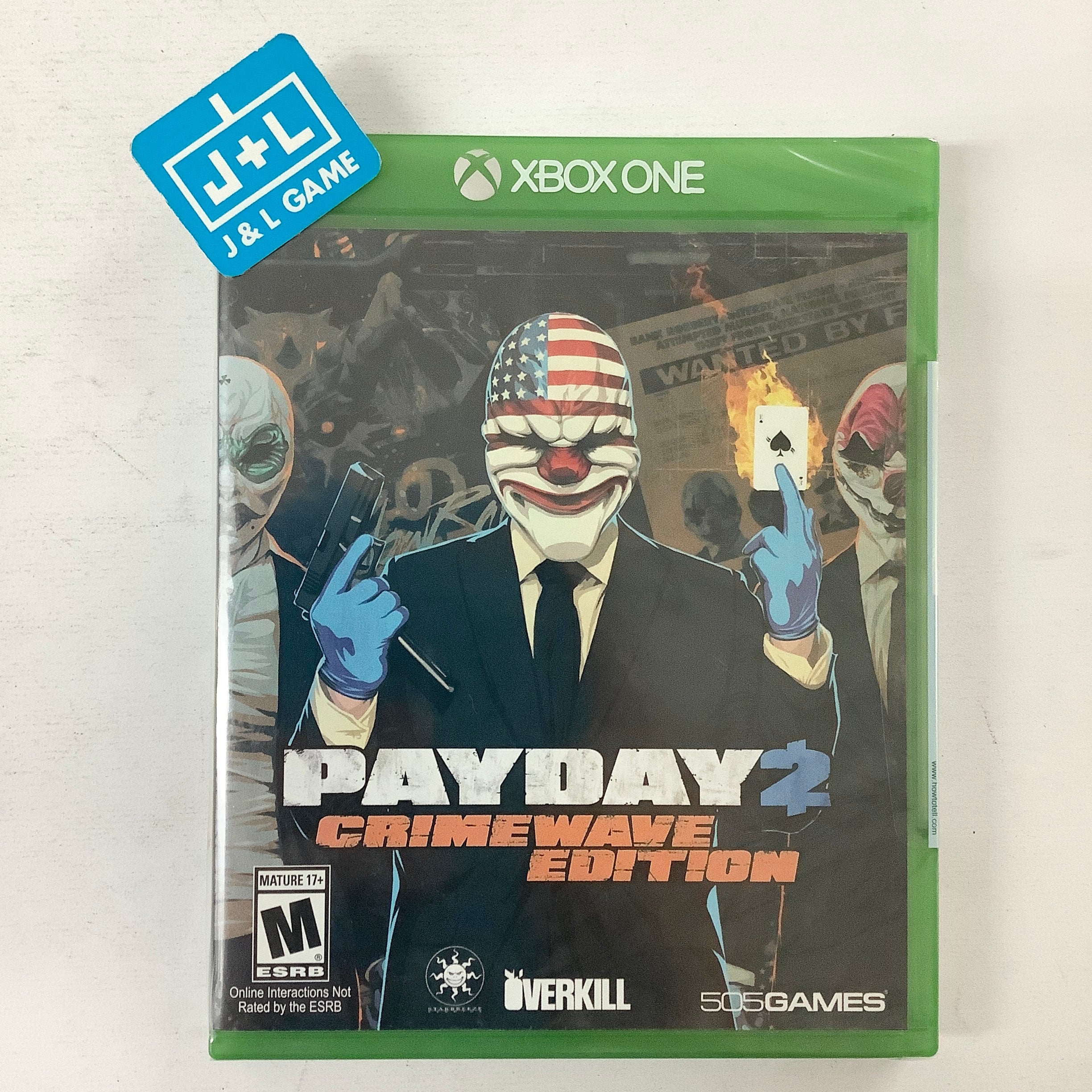 Payday 2: Crimewave Edition - (XB1) Xbox One Video Games 505 Games   