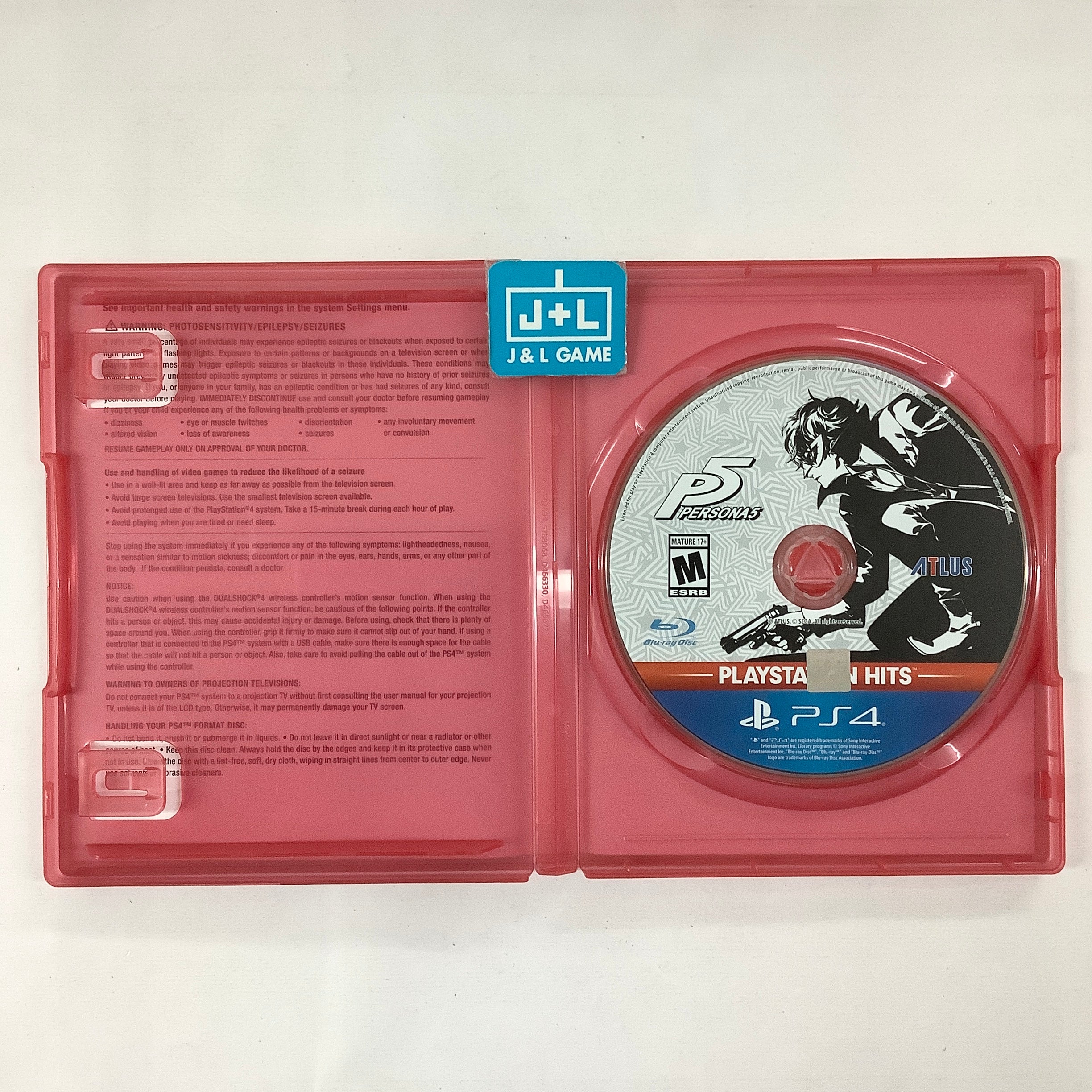 Persona 5 (Playstation Hits) - (PS4) PlayStation 4 [Pre-Owned] Video Games Atlus