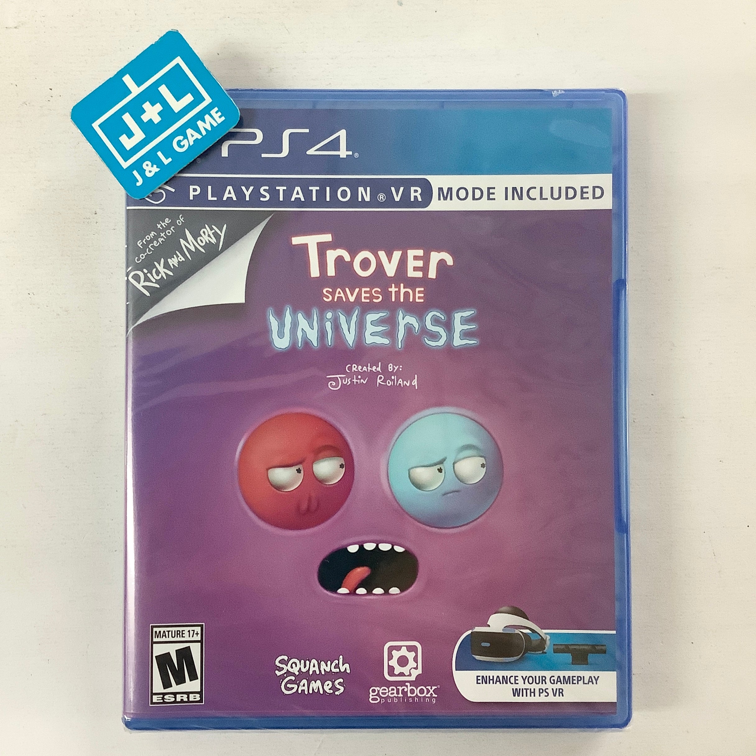 Trover Saves the Universe - (PS4) PlayStation 4 Video Games Gearbox Publishing   