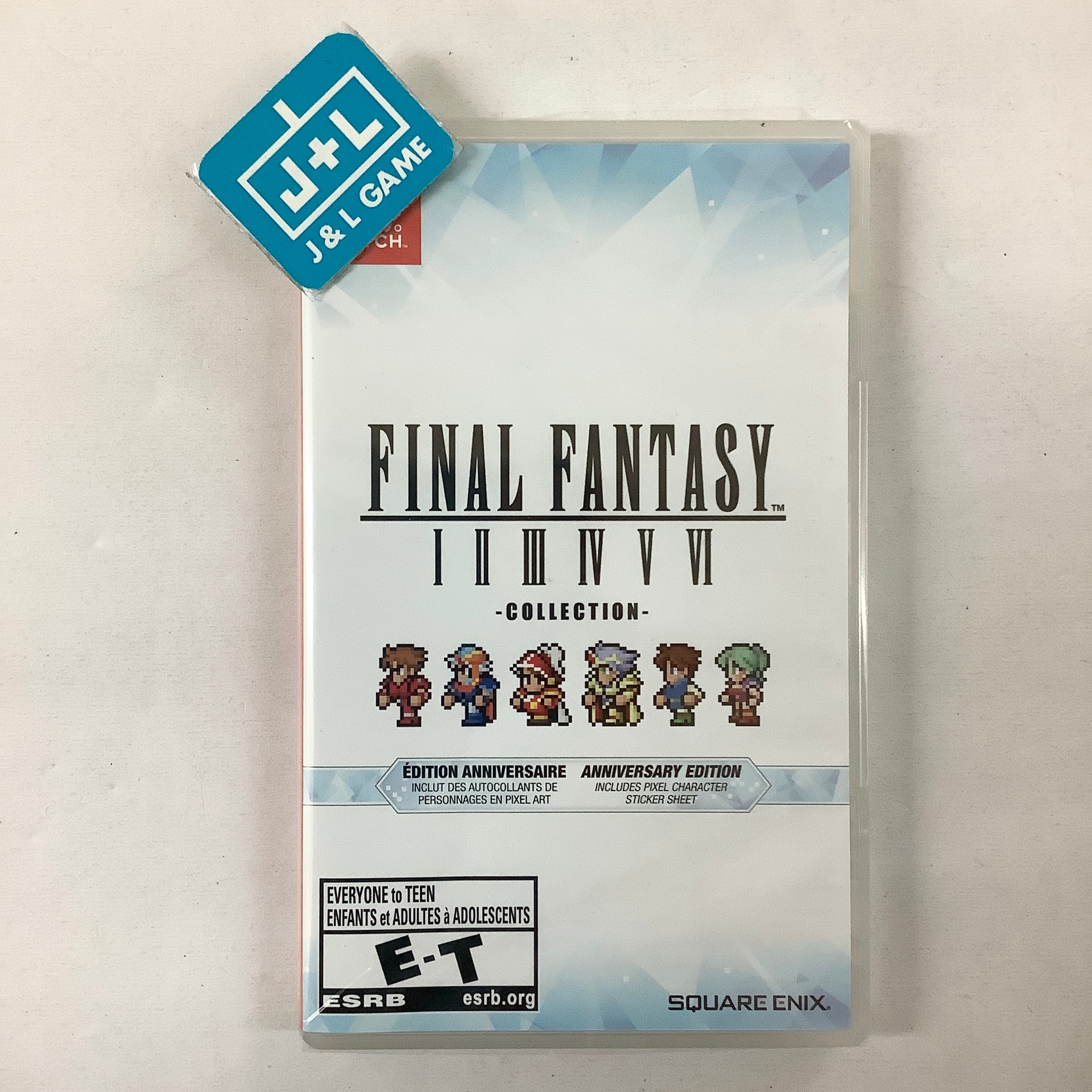 Final Fantasy I-VI Collection (Anniversary Edition) - (NSW) Nintendo Switch Video Games Square Enix   