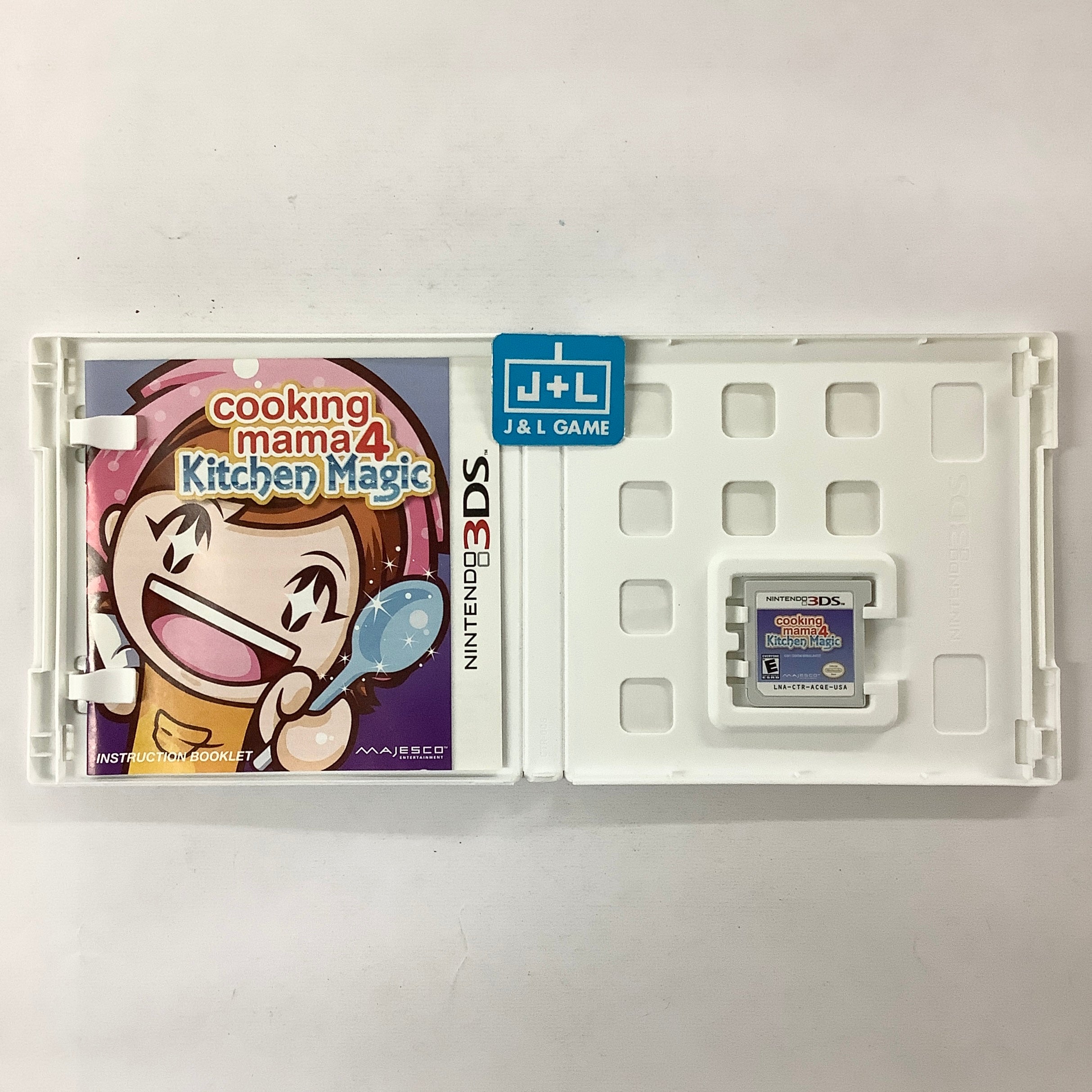 Cooking Mama 4: Kitchen Magic - Nintendo 3DS [Pre-Owned] Video Games Majesco   