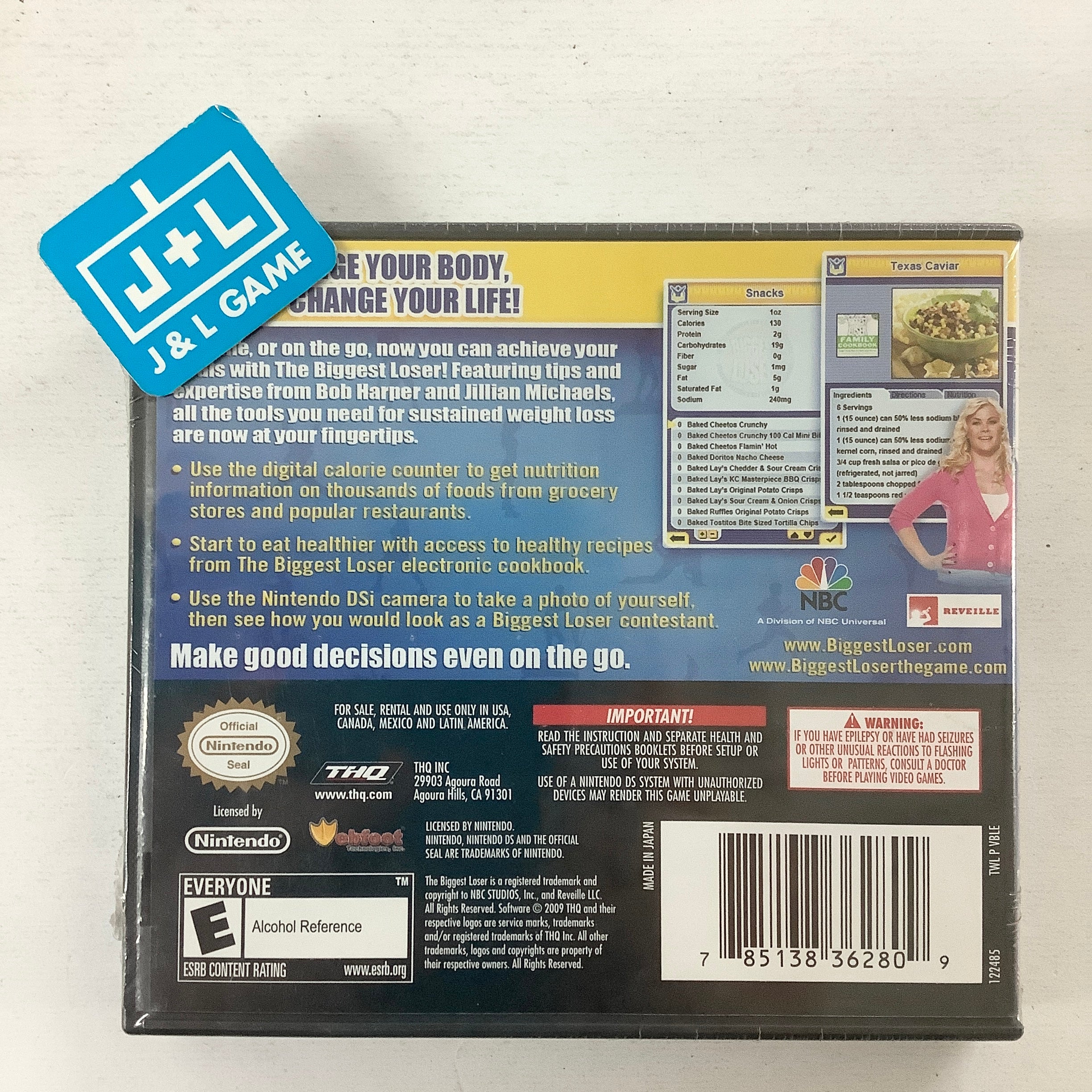 The Biggest Loser - (NDS) Nintendo DS Video Games THQ   