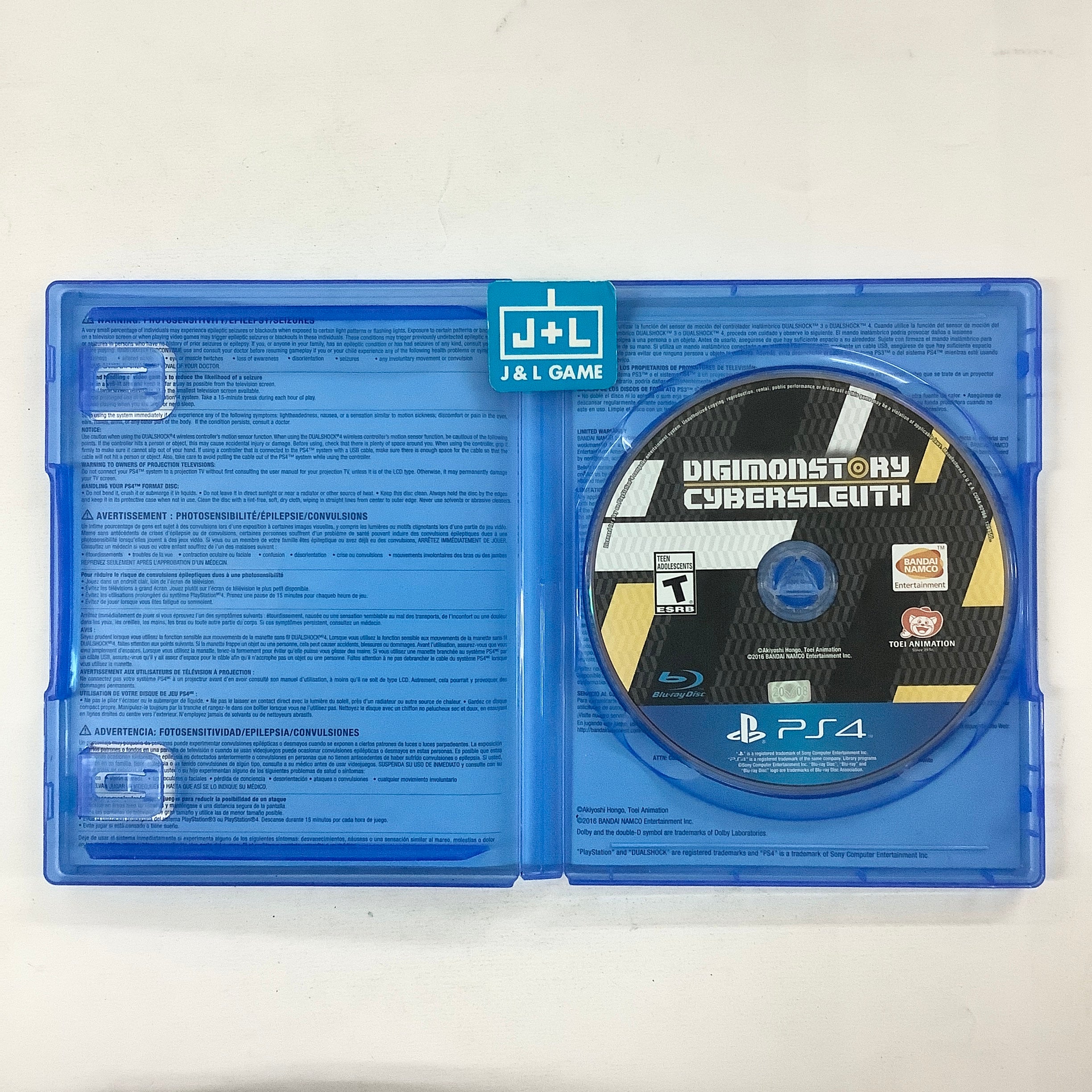 Digimon Story: Cyber Sleuth - (PS4) PlayStation 4 [Pre-Owned]  BANDAI NAMCO Entertainment   