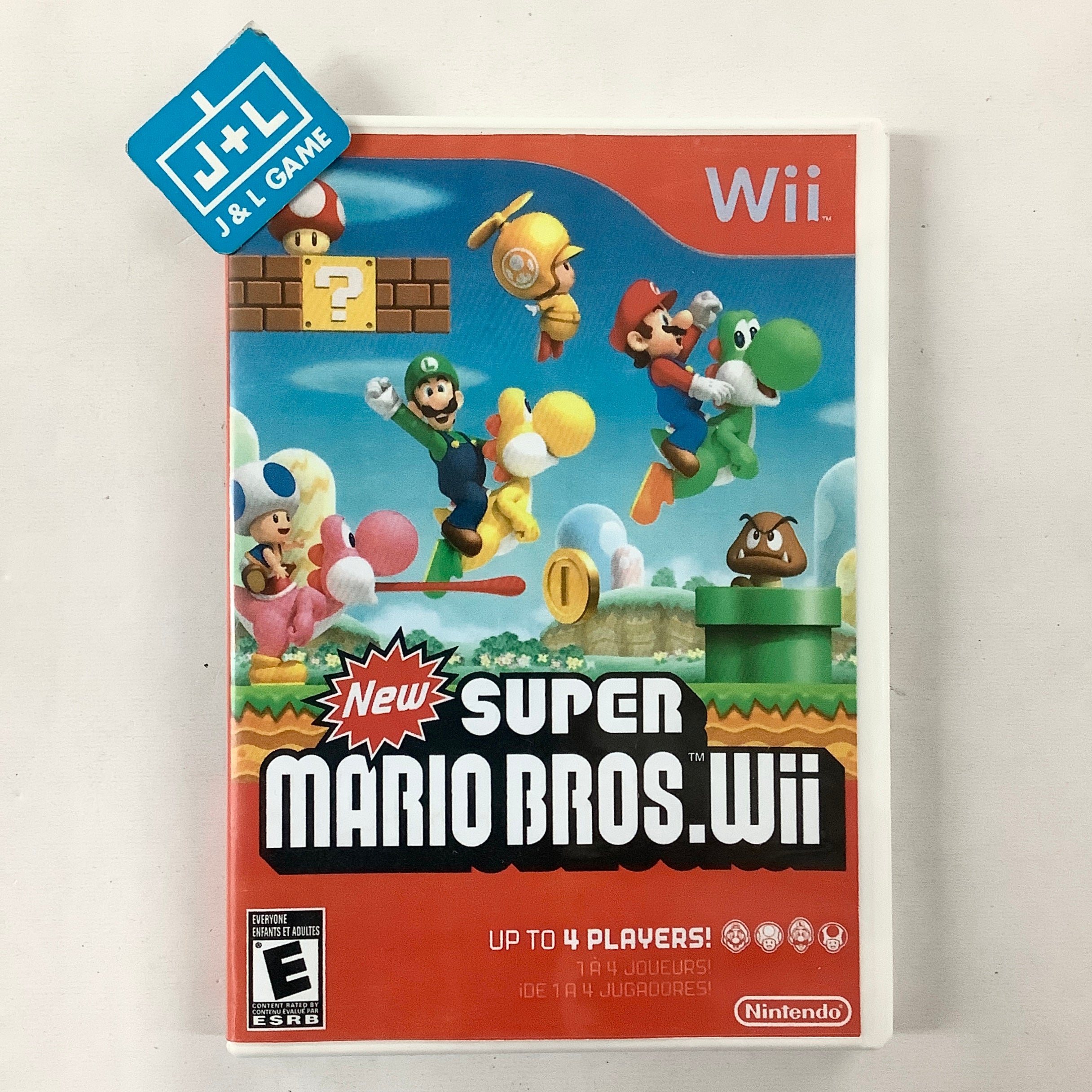 New Super Mario Bros. Wii - Nintendo Wii [Pre-Owned] Video Games Nintendo