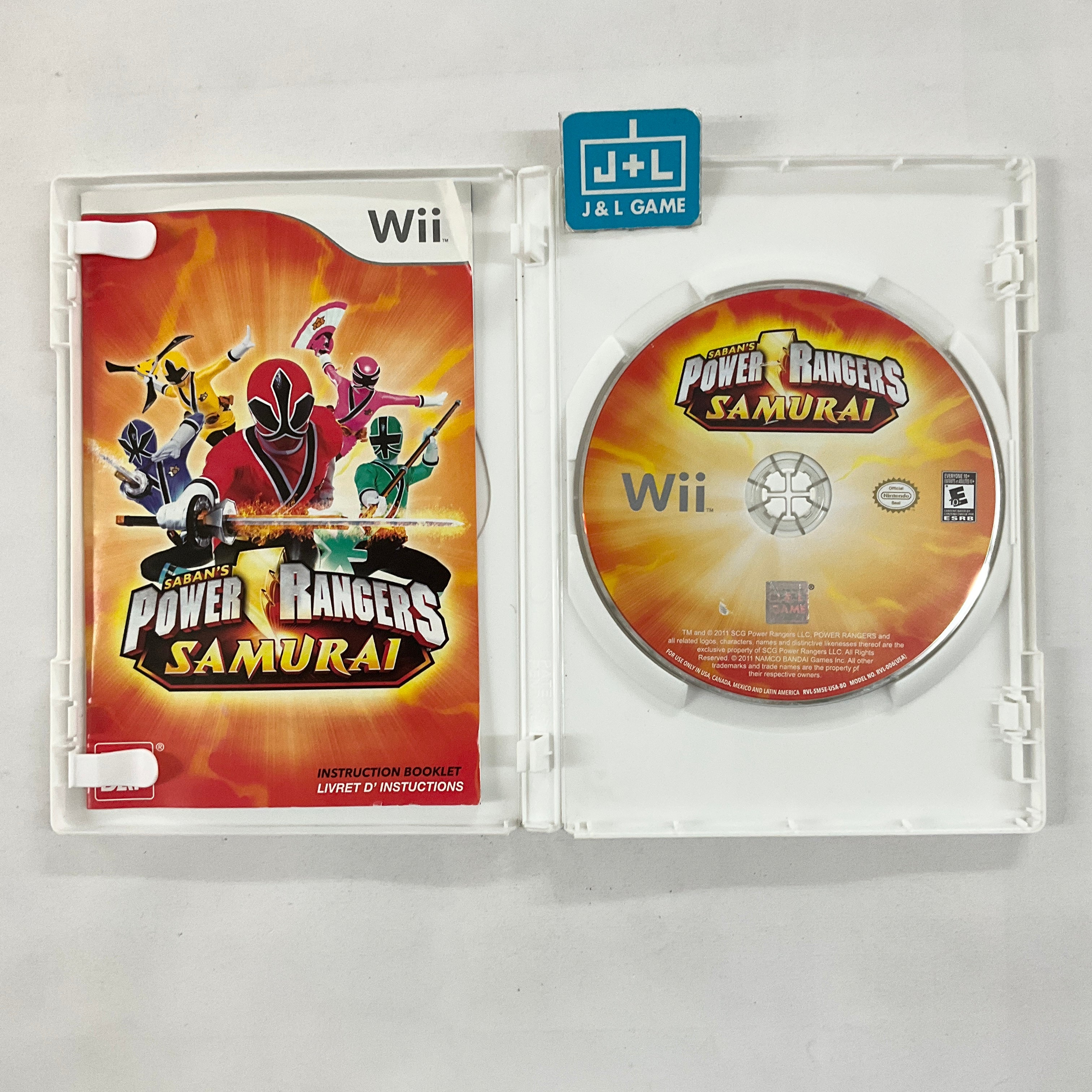 Saban's Power Rangers Samurai - Nintendo Wii [Pre-Owned] Video Games BANDAI NAMCO Entertainment