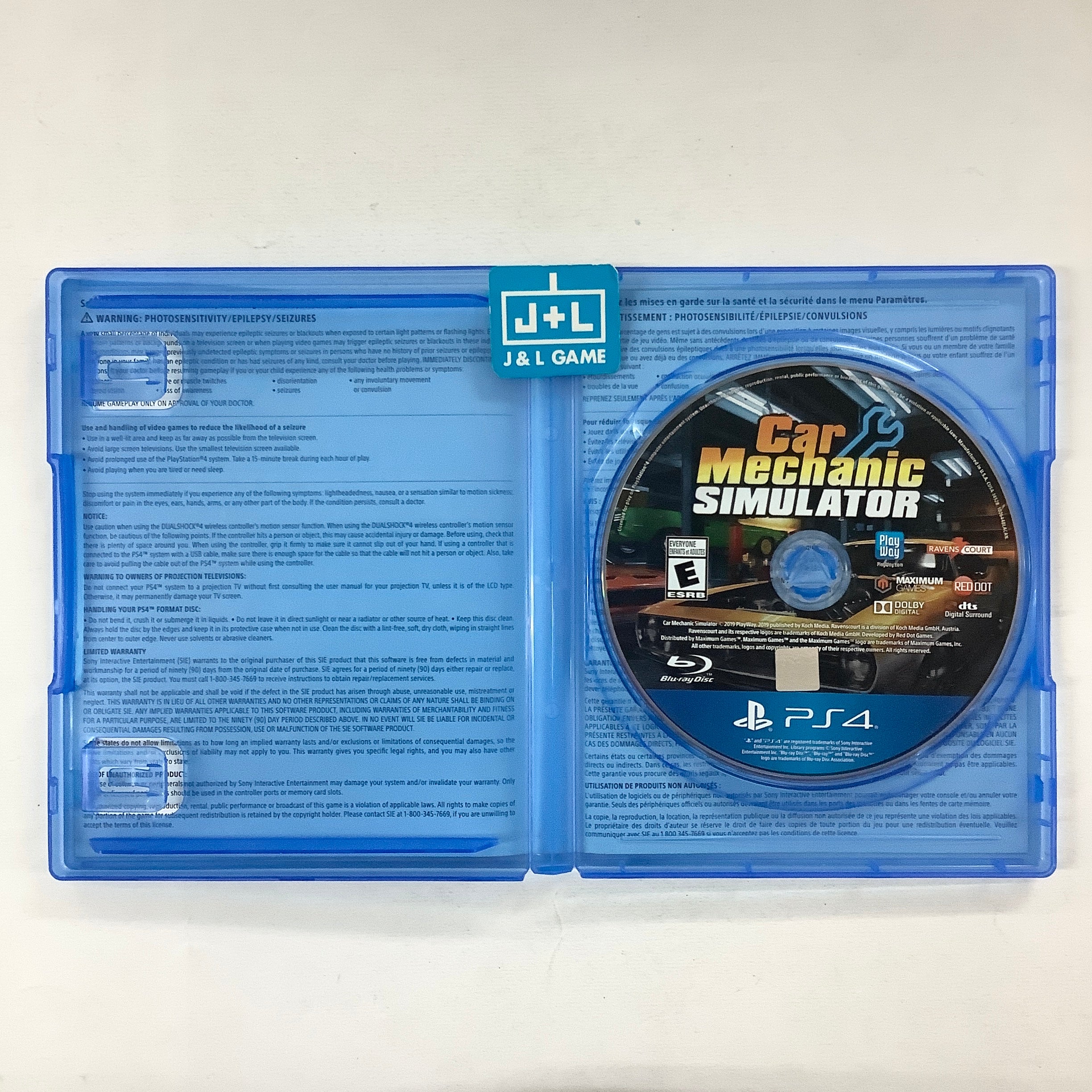 Car Mechanic Simulator - (PS4) PlayStation 4 [Pre-Owned] Video Games Maximum Games   