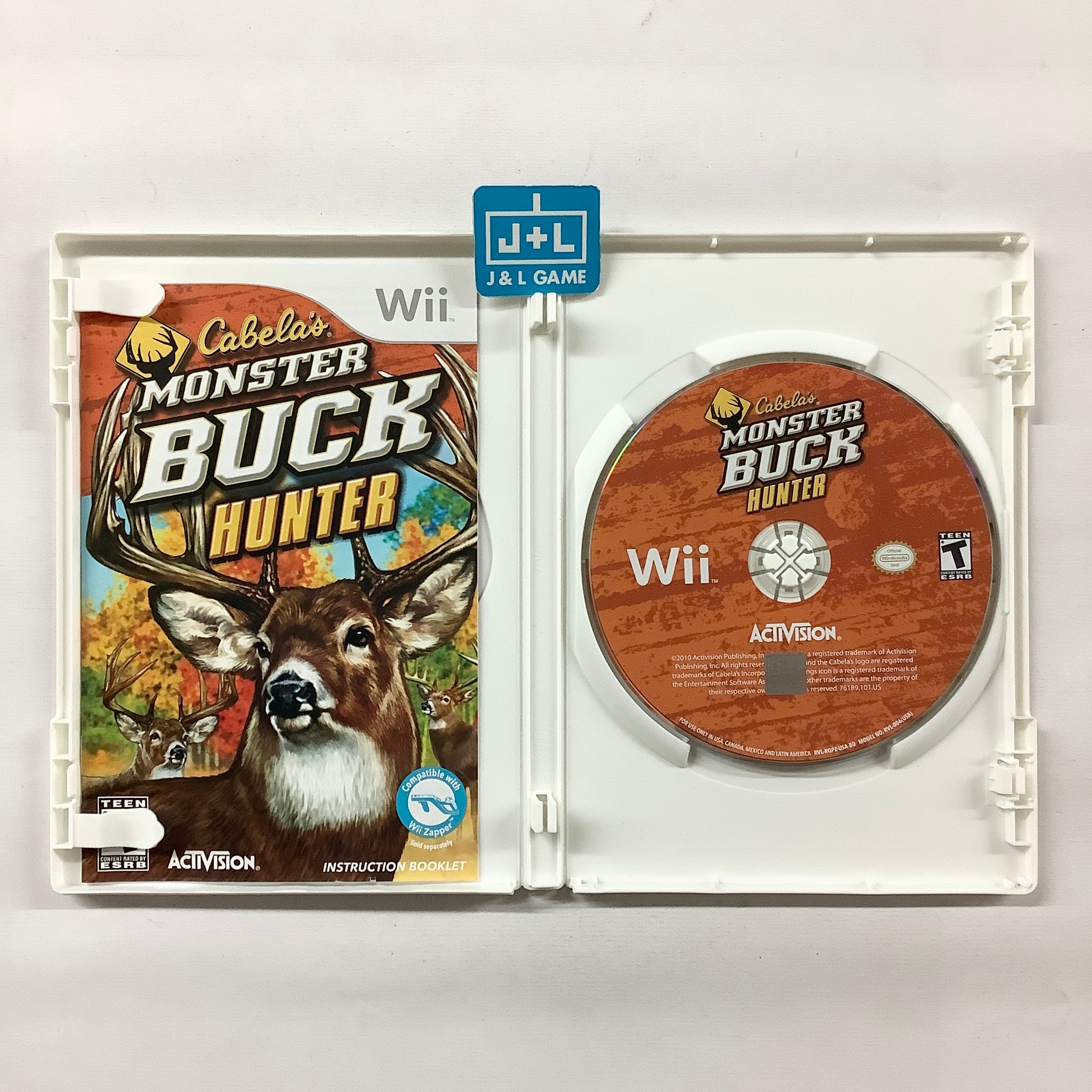 Cabela's Monster Buck Hunter - Nintendo Wii [Pre-Owned] Video Games ACTIVISION   