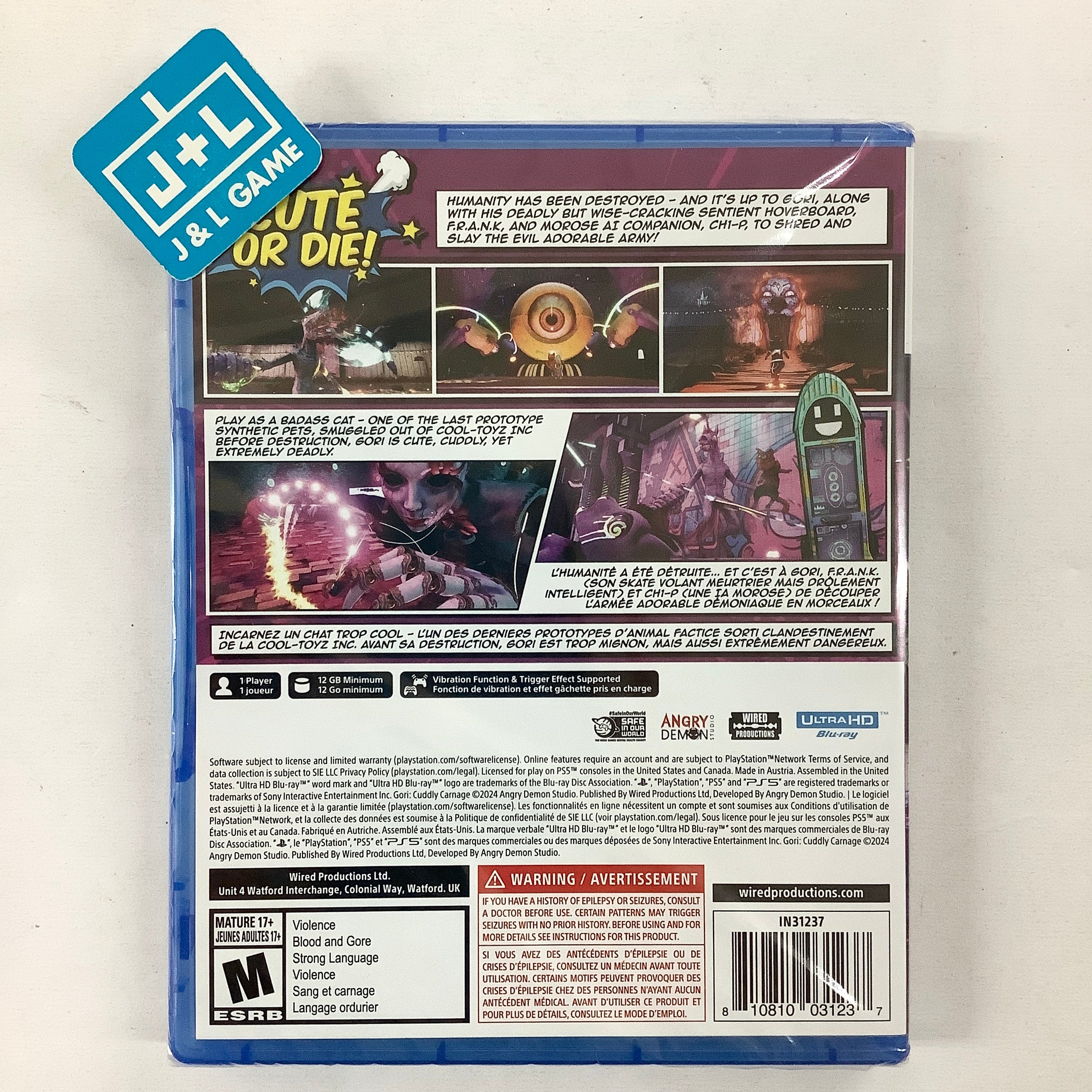 Gori: Cuddly Carnage - (PS5) PlayStation 5 Video Games Wired Productions   