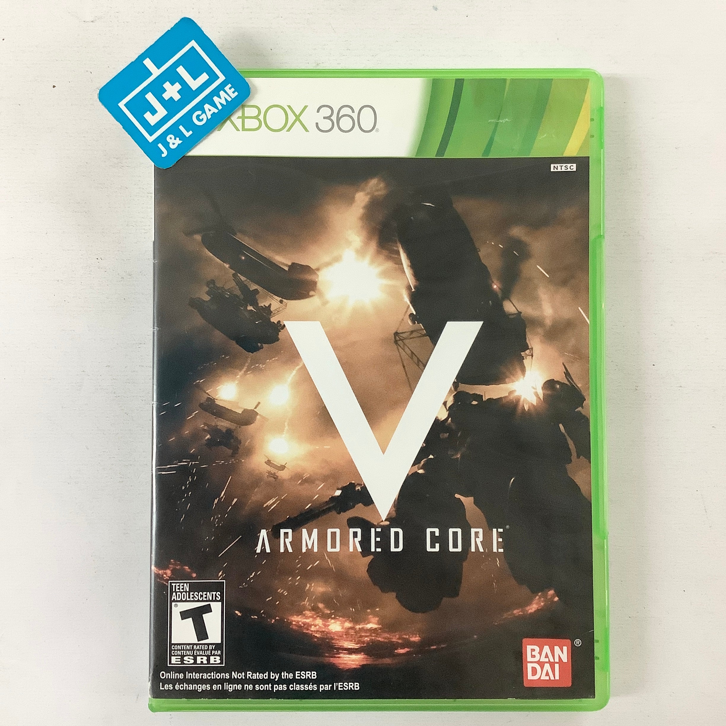 Armored Core V - Xbox 360 [Pre-Owned] Video Games Namco Bandai Games   