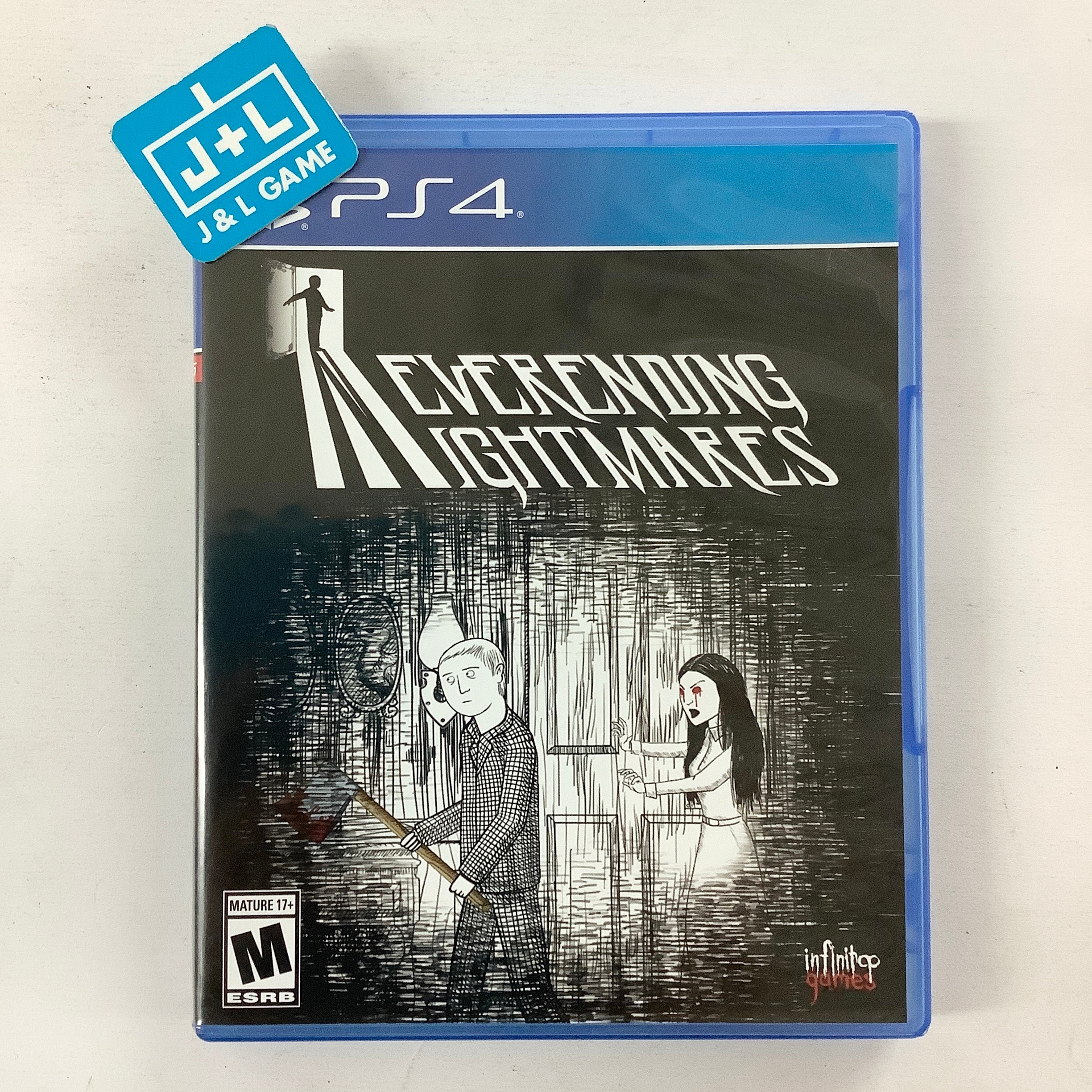 Neverending Nightmares (Limited Run #363) - (PS4) PlayStation 4 [Pre-Owned] Video Games Limited Run Games   