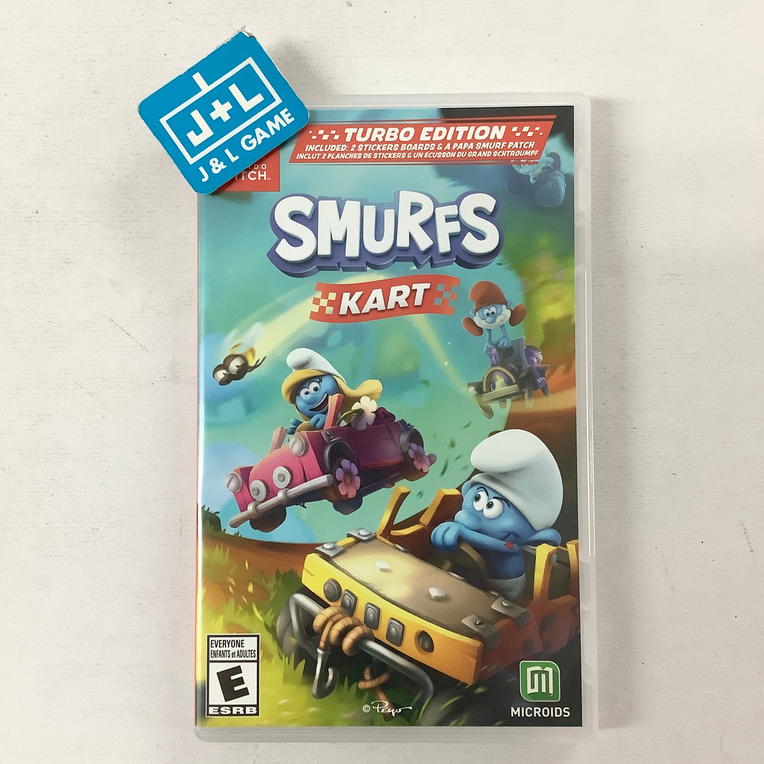 Smurfs Kart (Turbo Edition) - (NSW) Nintendo Switch [Pre-Owned] Video Games Microids