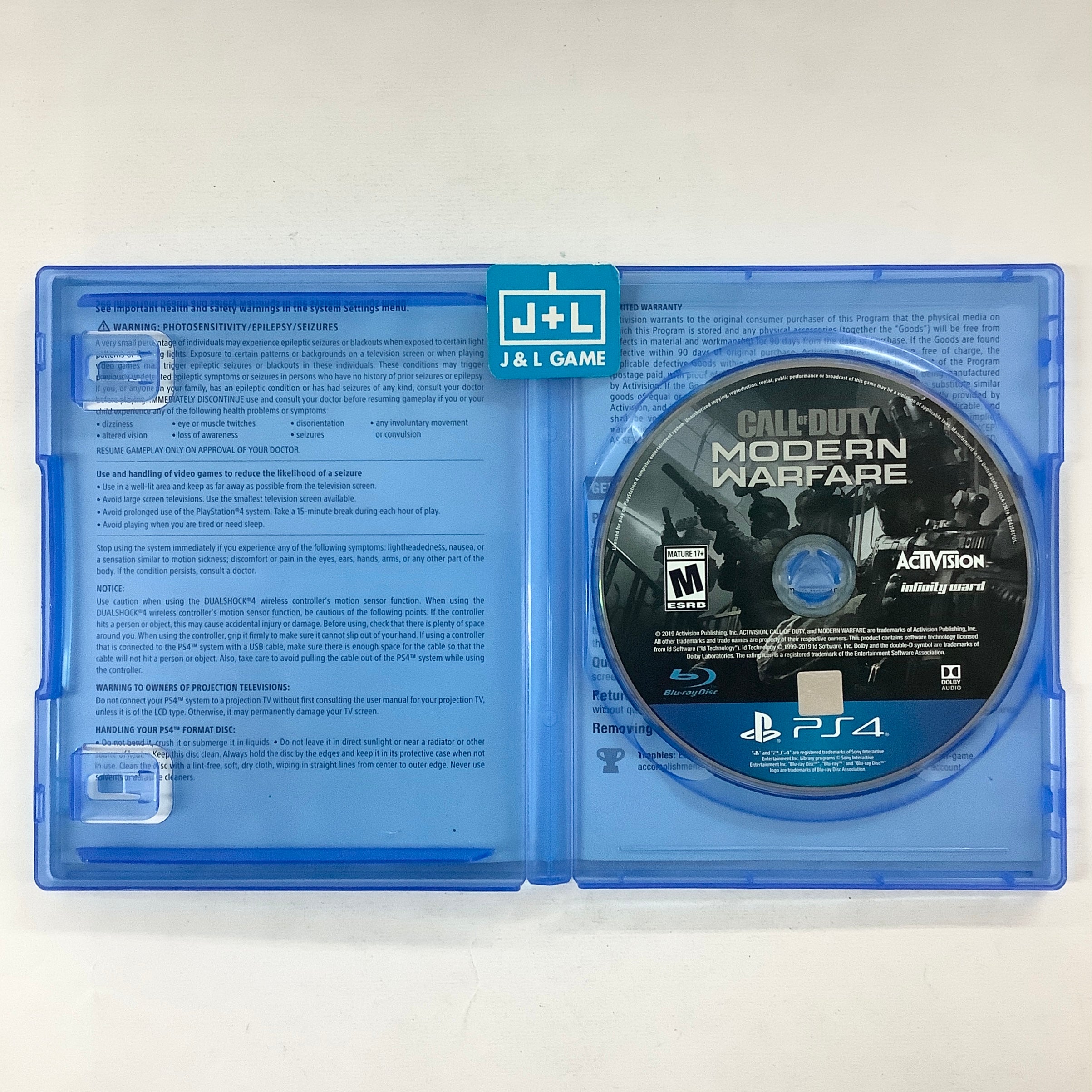 Call of Duty: Modern Warfare - (PS4) PlayStation 4 [Pre-Owned] Video Games ACTIVISION   