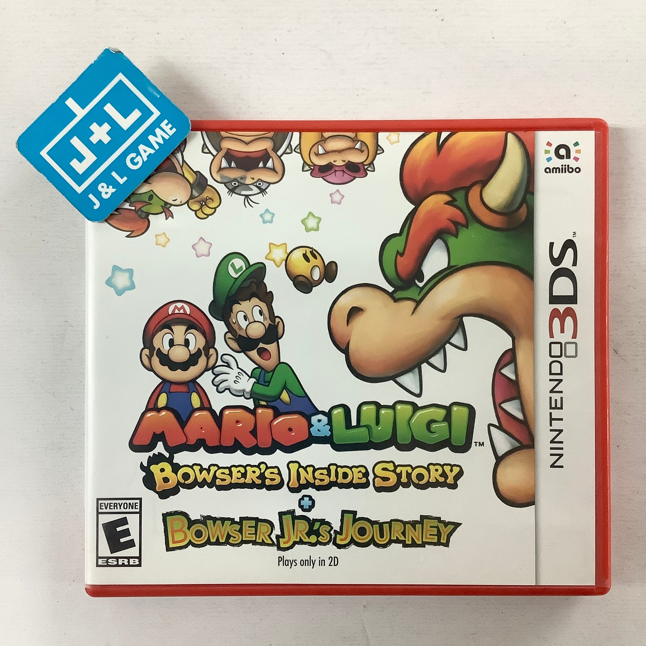 Mario & Luigi: Bowser's Inside Story + Bowser Jr.'s Journey - Nintendo 3DS [Pre-Owned] Video Games Nintendo