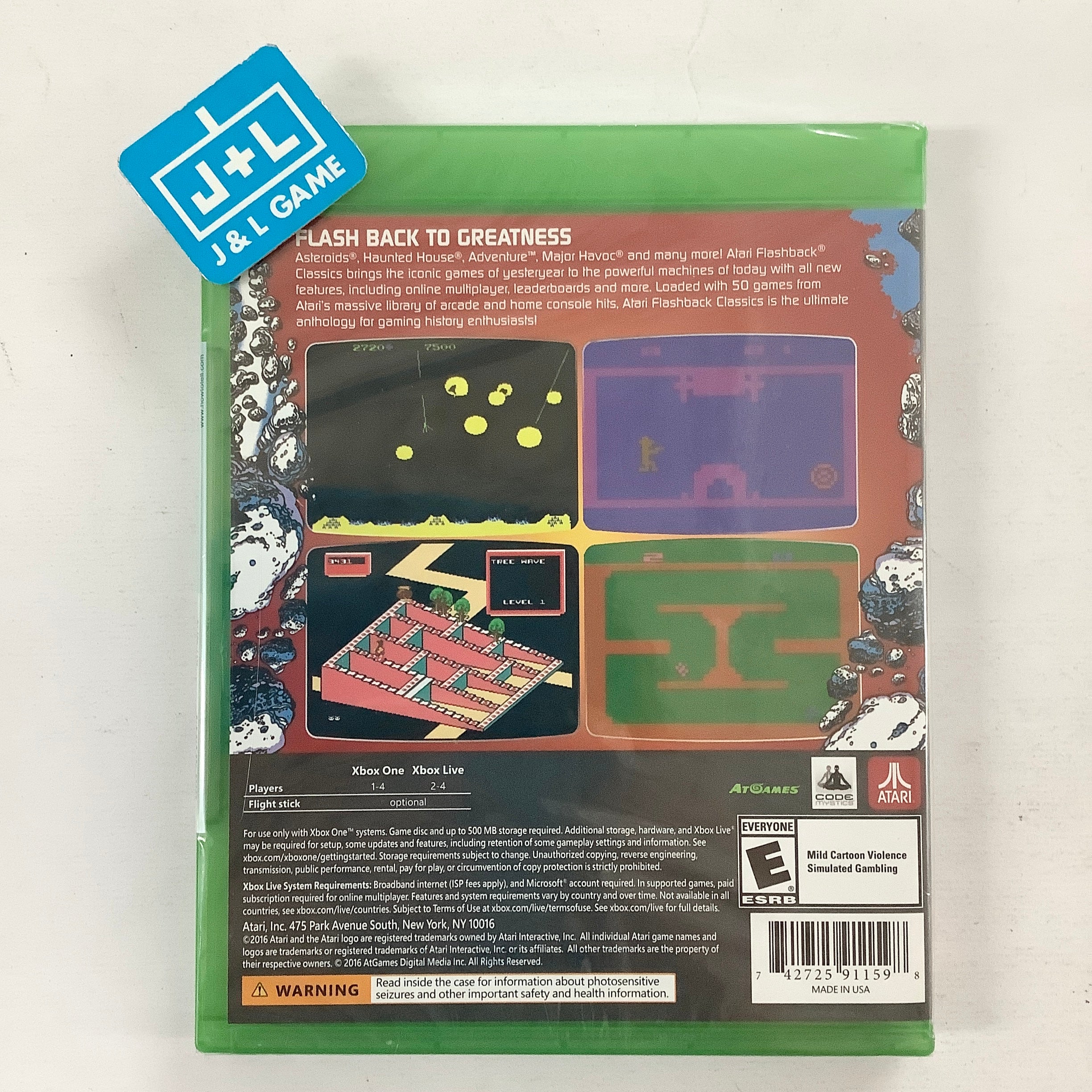 Atari Flashback Classics: Volume 2 - (XB1) Xbox One Video Games Atari SA   