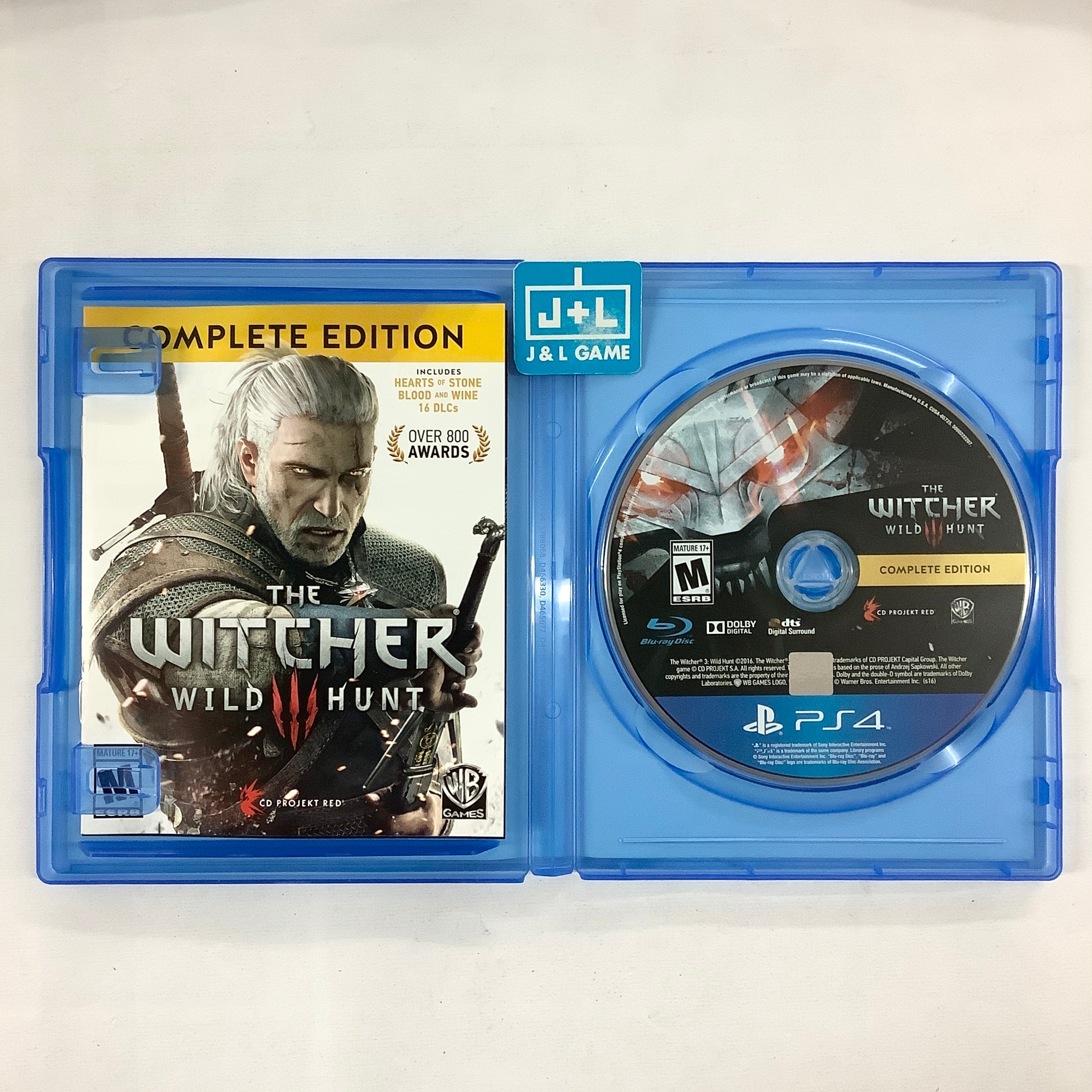 The Witcher 3: Wild Hunt (Complete Edition) - (PS4) PlayStation 4 [Pre-Owned] Video Games WB Games