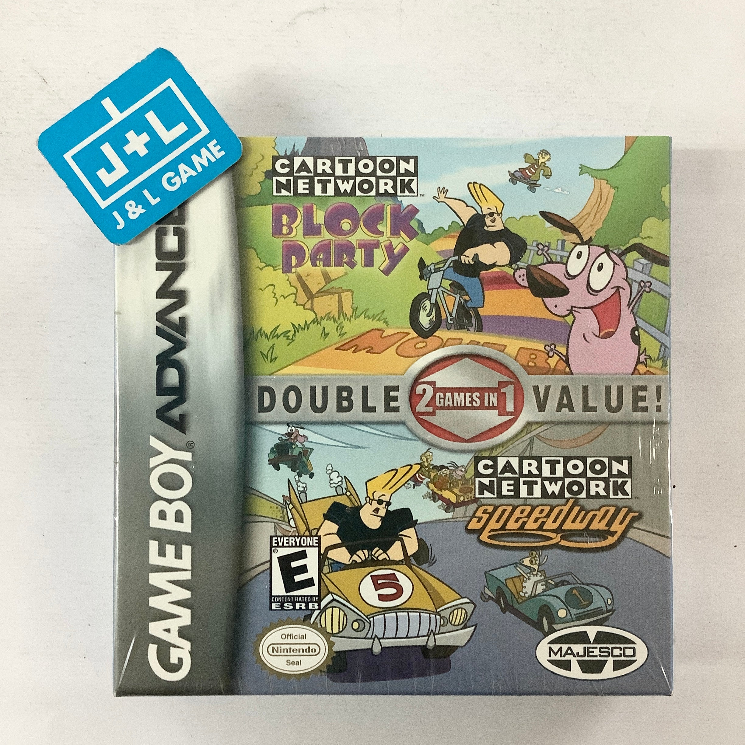 Cartoon Network Block Party / Cartoon Network Speedway - (GBA) Game Boy Advance Video Games Majesco   