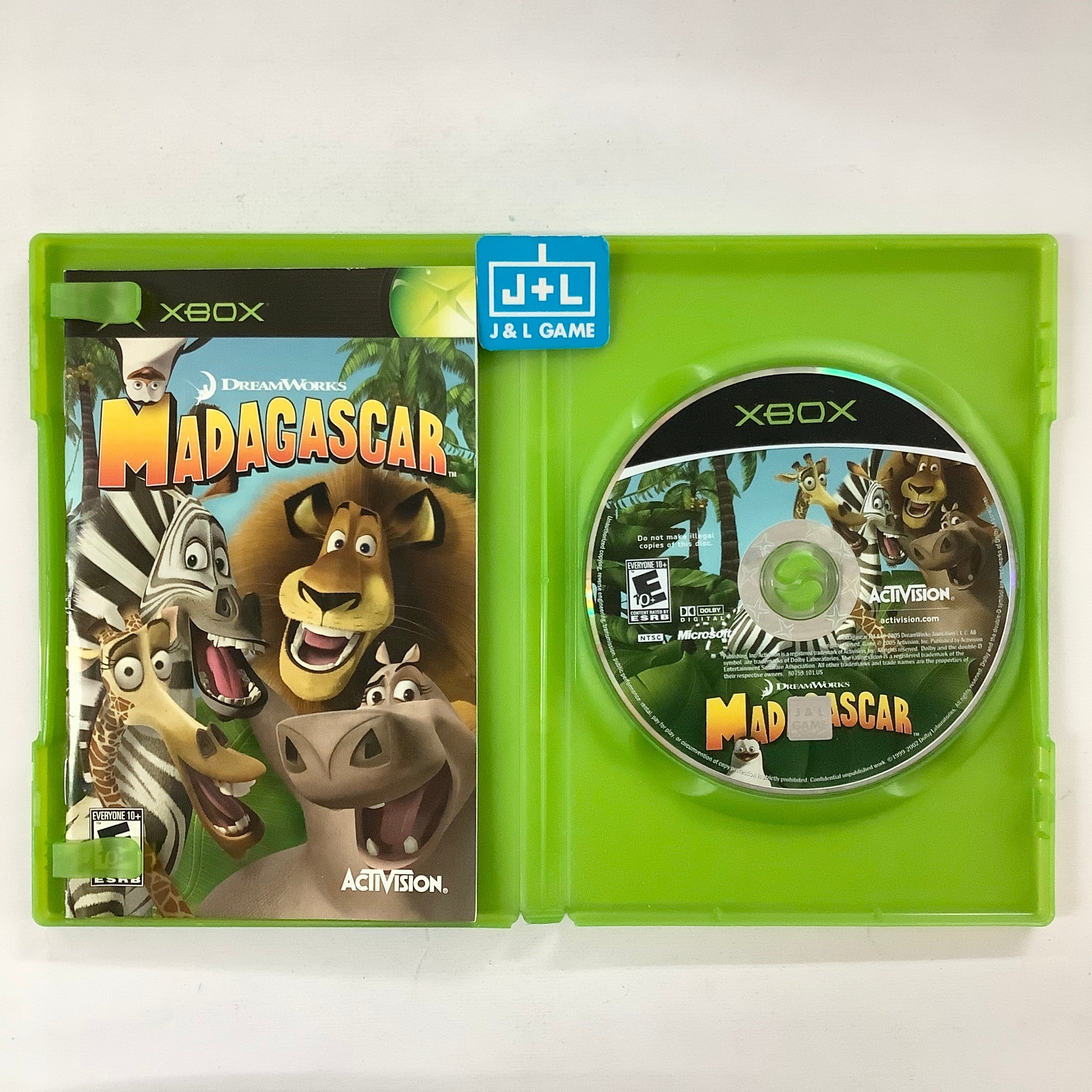 Madagascar - (XB) Xbox [Pre-Owned] Video Games Activision   