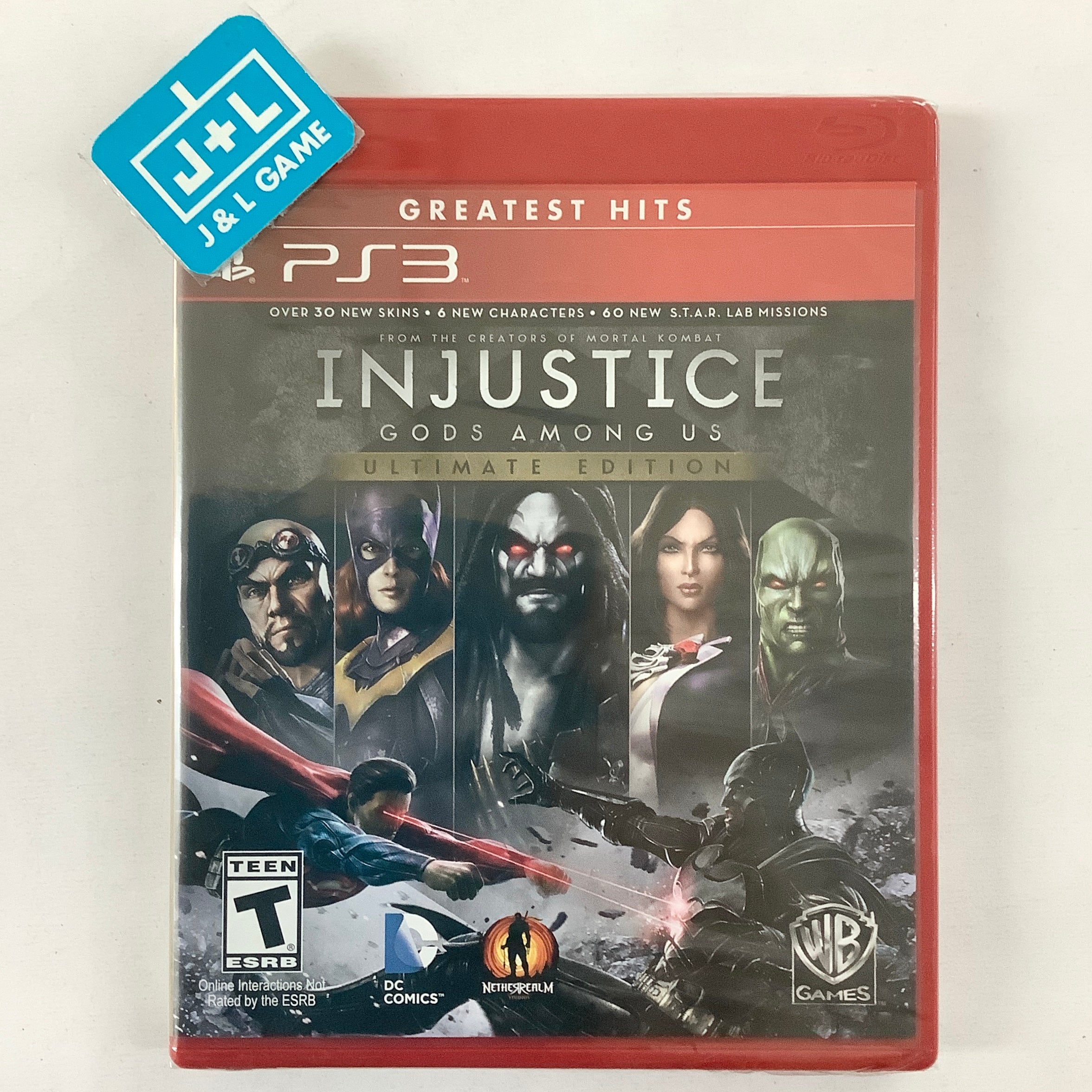 Injustice: Gods Among Us - Ultimate Edition (Greatest Hits) - (PS3) PlayStation 3 Video Games Warner Bros. Interactive Entertainment   