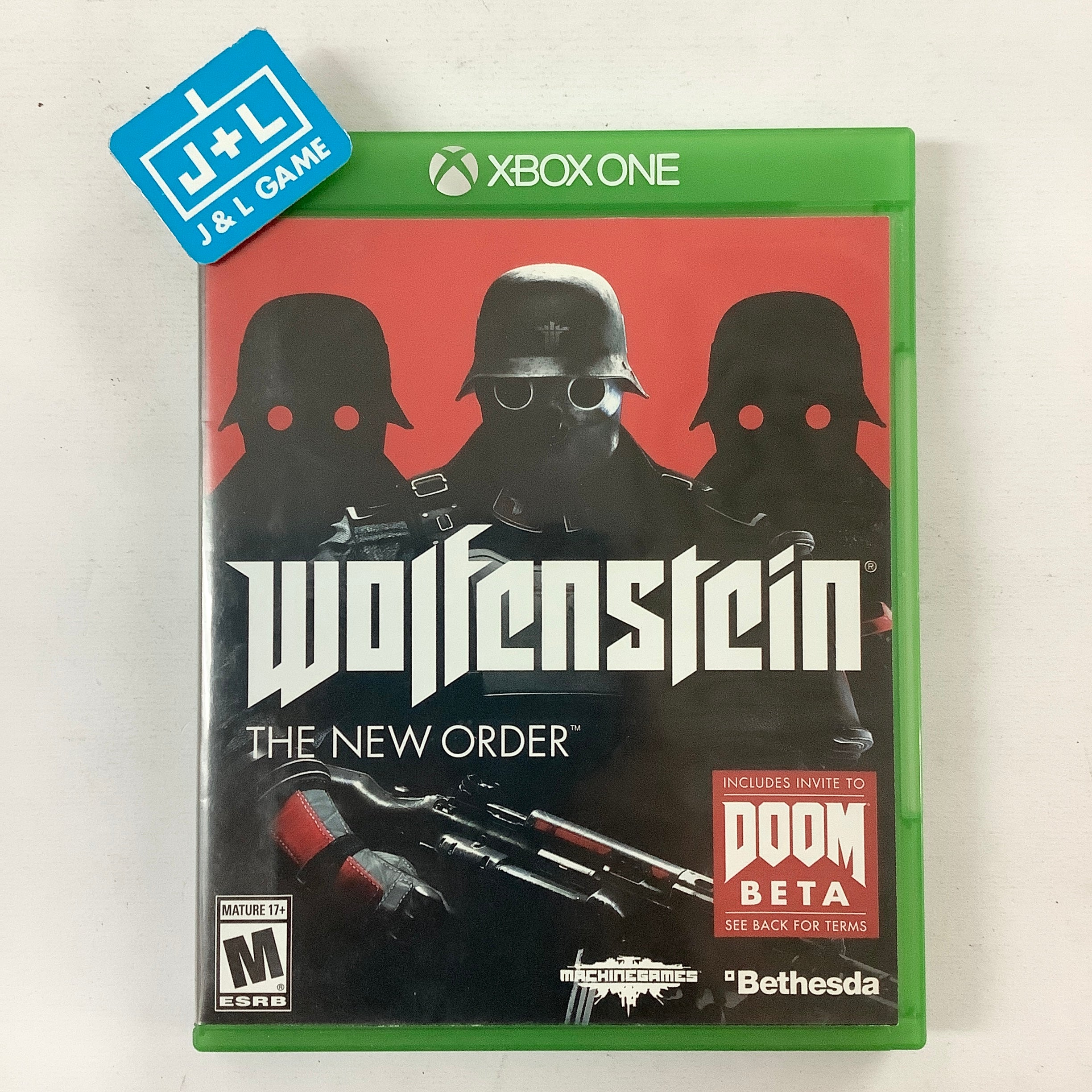 Wolfenstein: The New Order - (XB1) Xbox One [Pre-Owned] Video Games Bethesda Softworks   