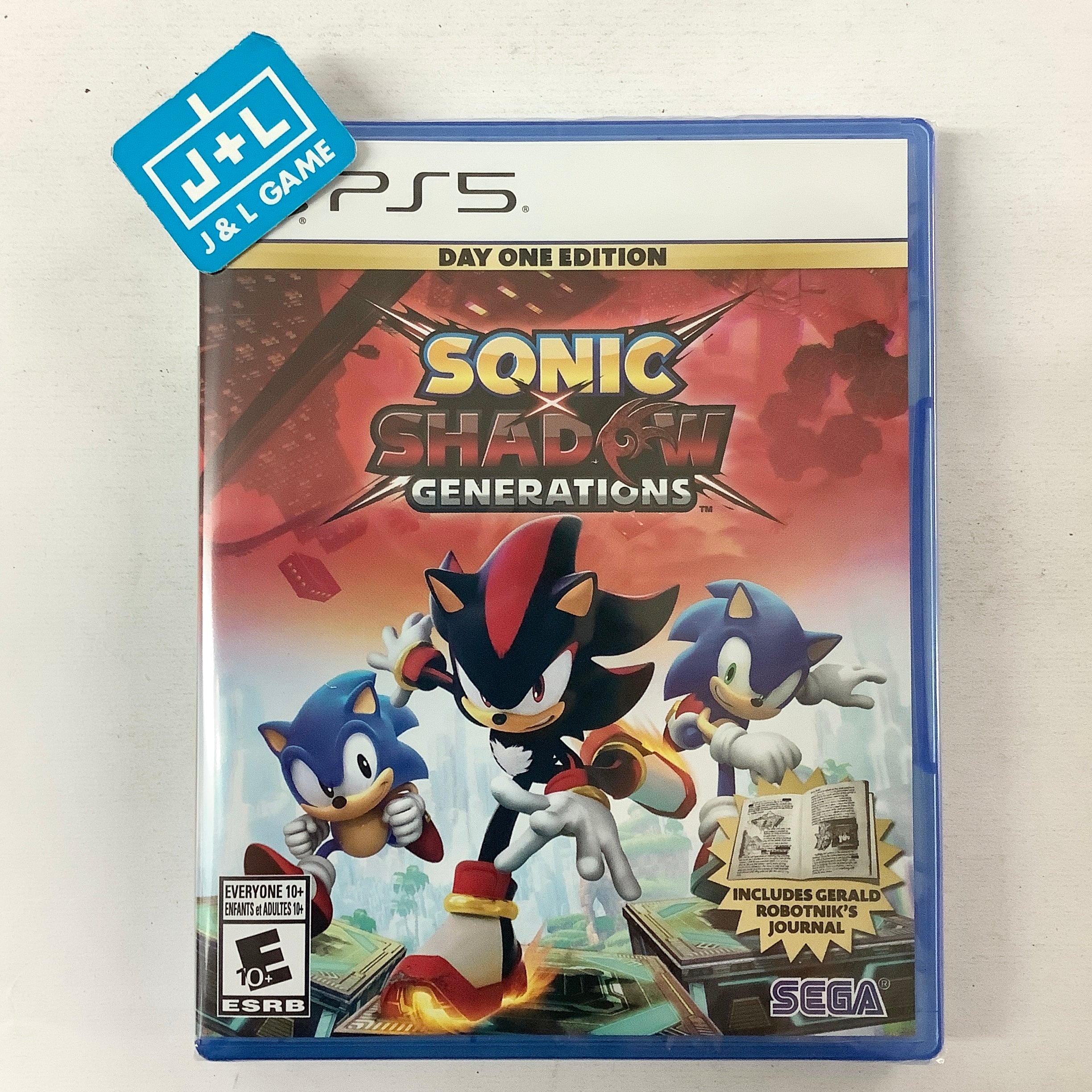 Sonic X Shadow Generations - (PS5) PlayStation 5 Video Games Sega   