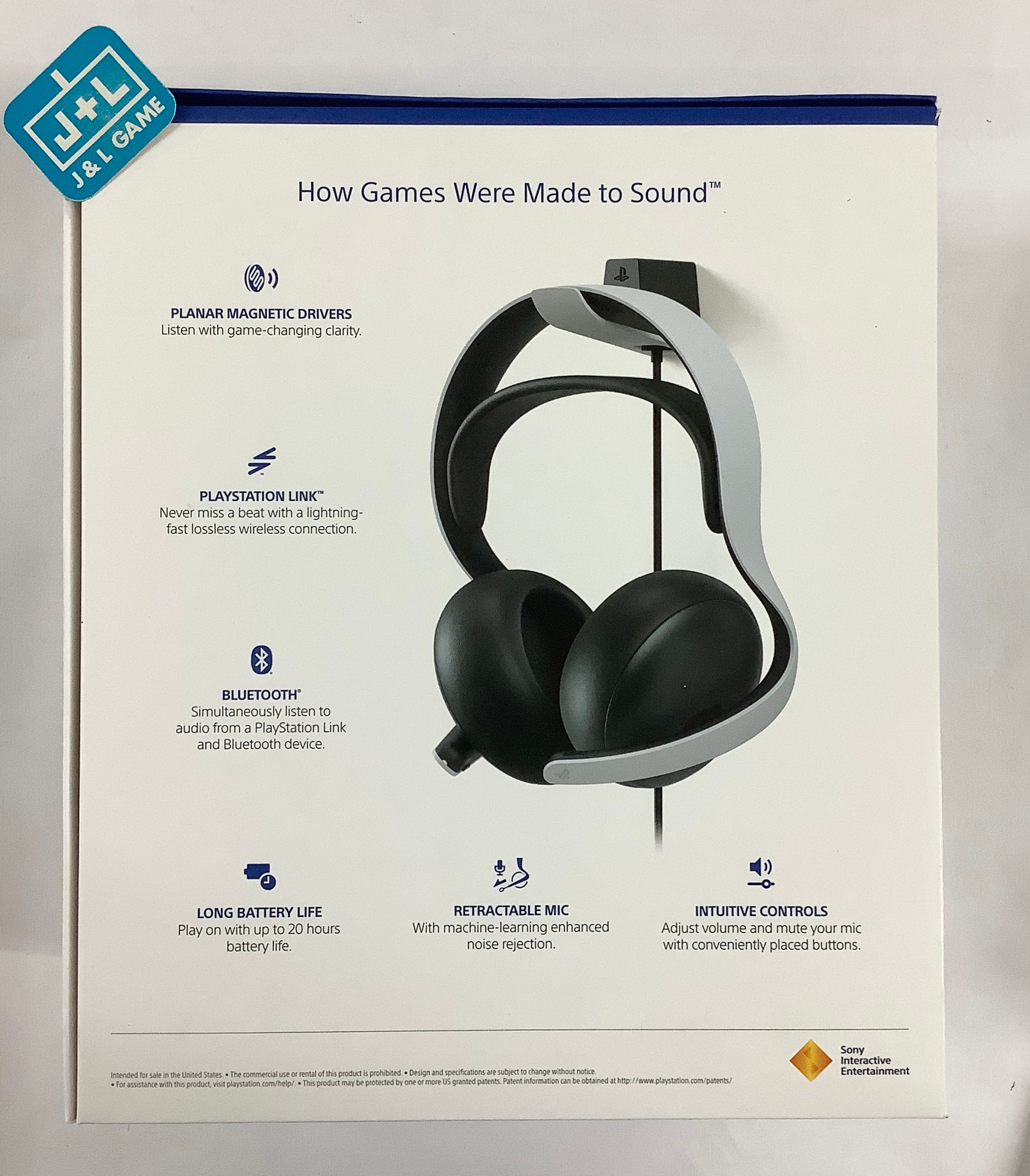 PlayStation Pulse Elite Wireless Headset - (PS5) PlayStation 5
