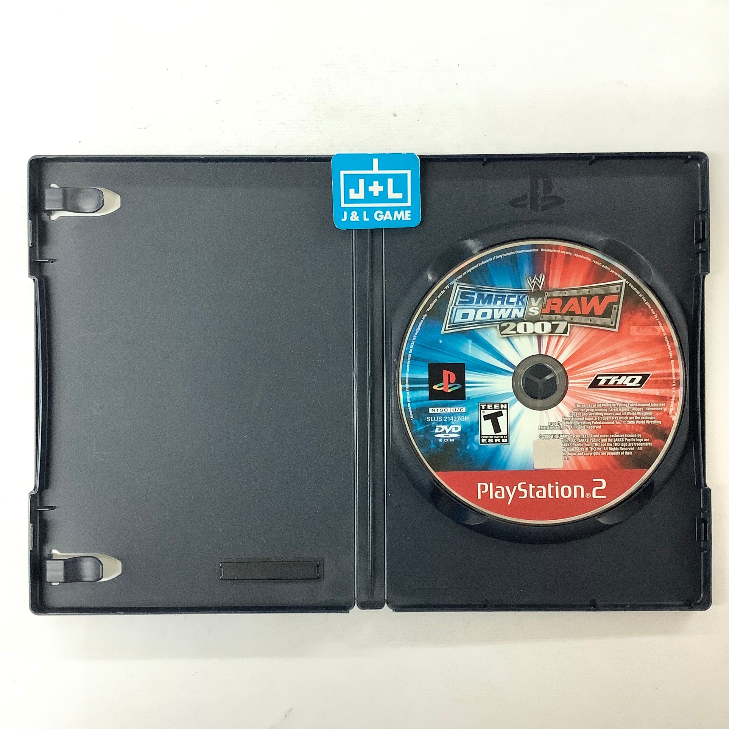 WWE SmackDown vs. Raw 2007 (Greatest Hits) - (PS2) PlayStation 2 [Pre-Owned] Video Games THQ   