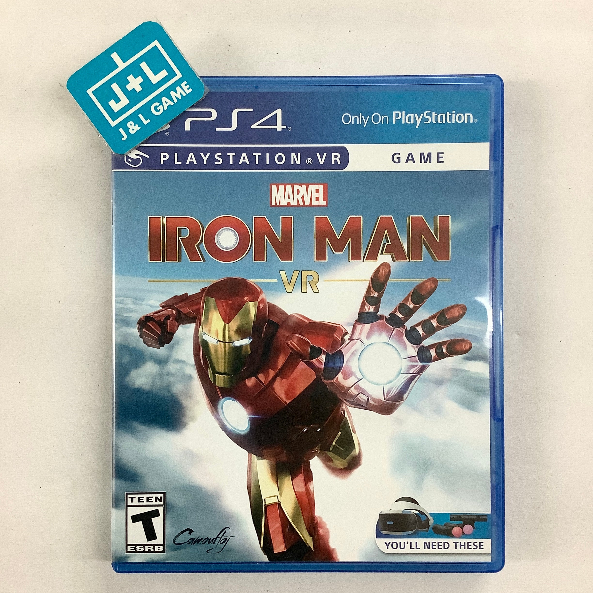 Marvel's Iron Man VR (PlayStation VR) - (PS4) PlayStation 4 [Pre-Owned] Video Games Sony Interactive Entertainment   