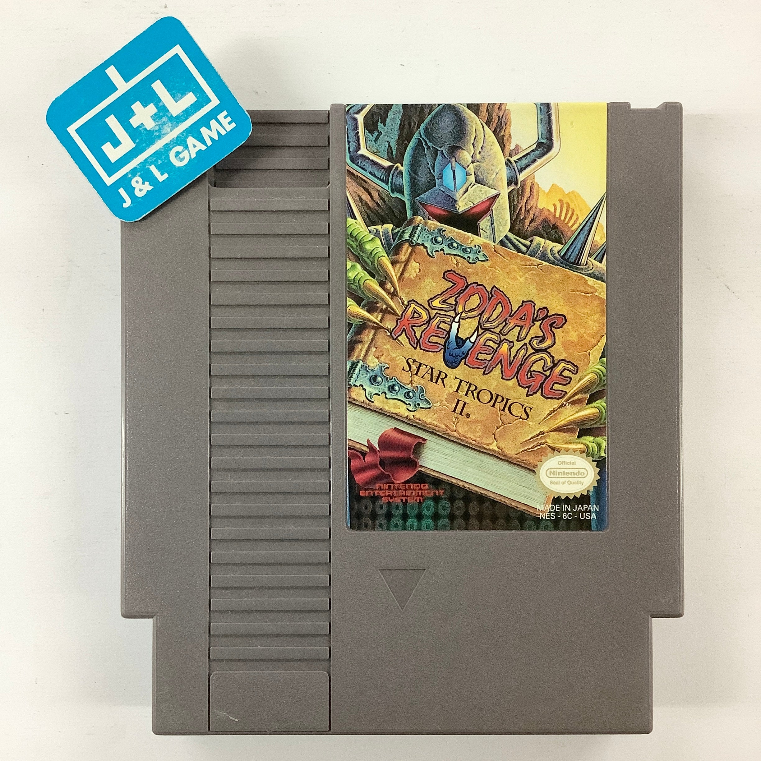 NES Star selling Tropics II Zoda's Revenge CIB