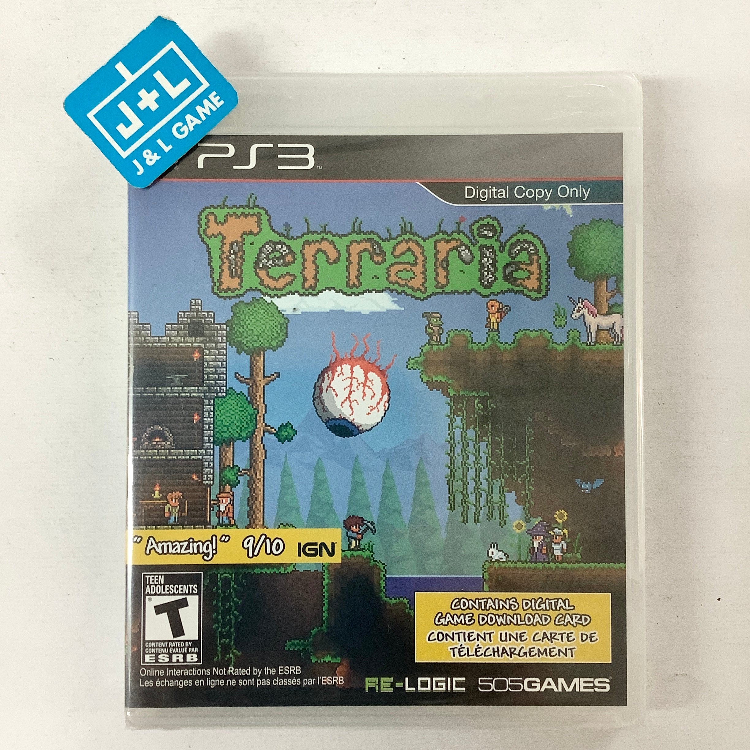 Terraria - (PS3) PlayStation 3 Video Games 505 Games   